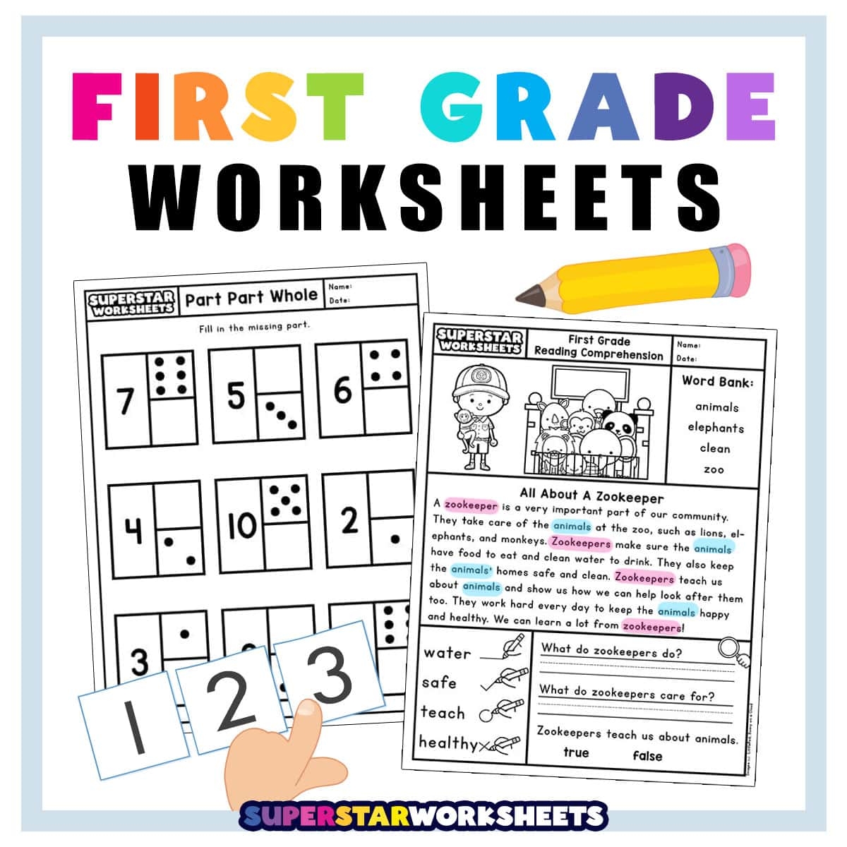 Free Printable First Grade Writing Worksheets