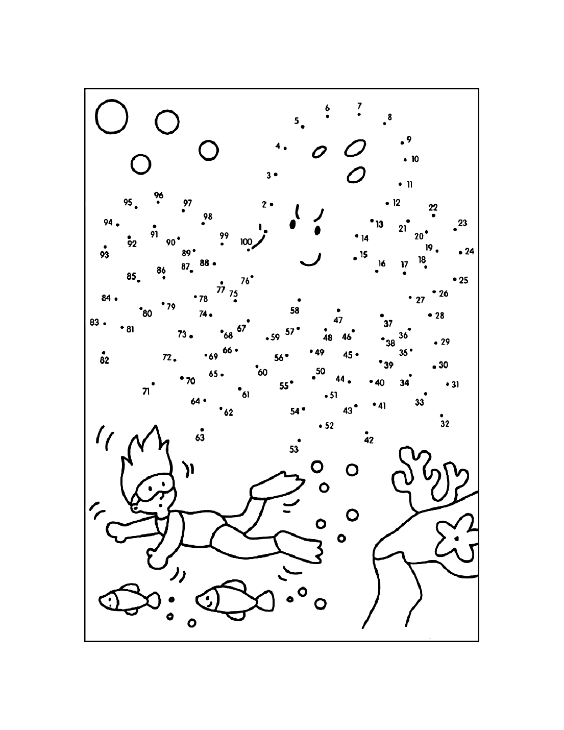Connect The Dots Printables Printable Coloring Pages FREE