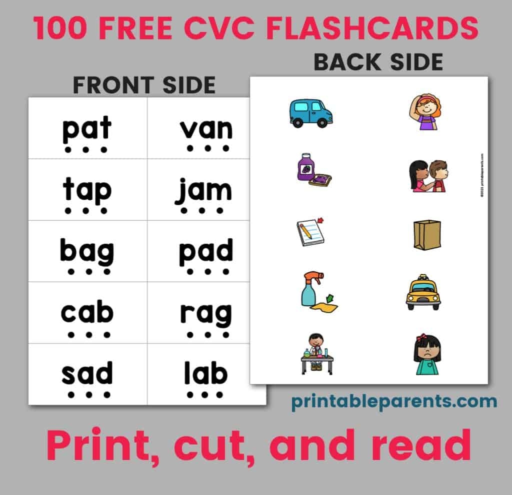 Free Printable Cvc Worksheets For Kindergarten