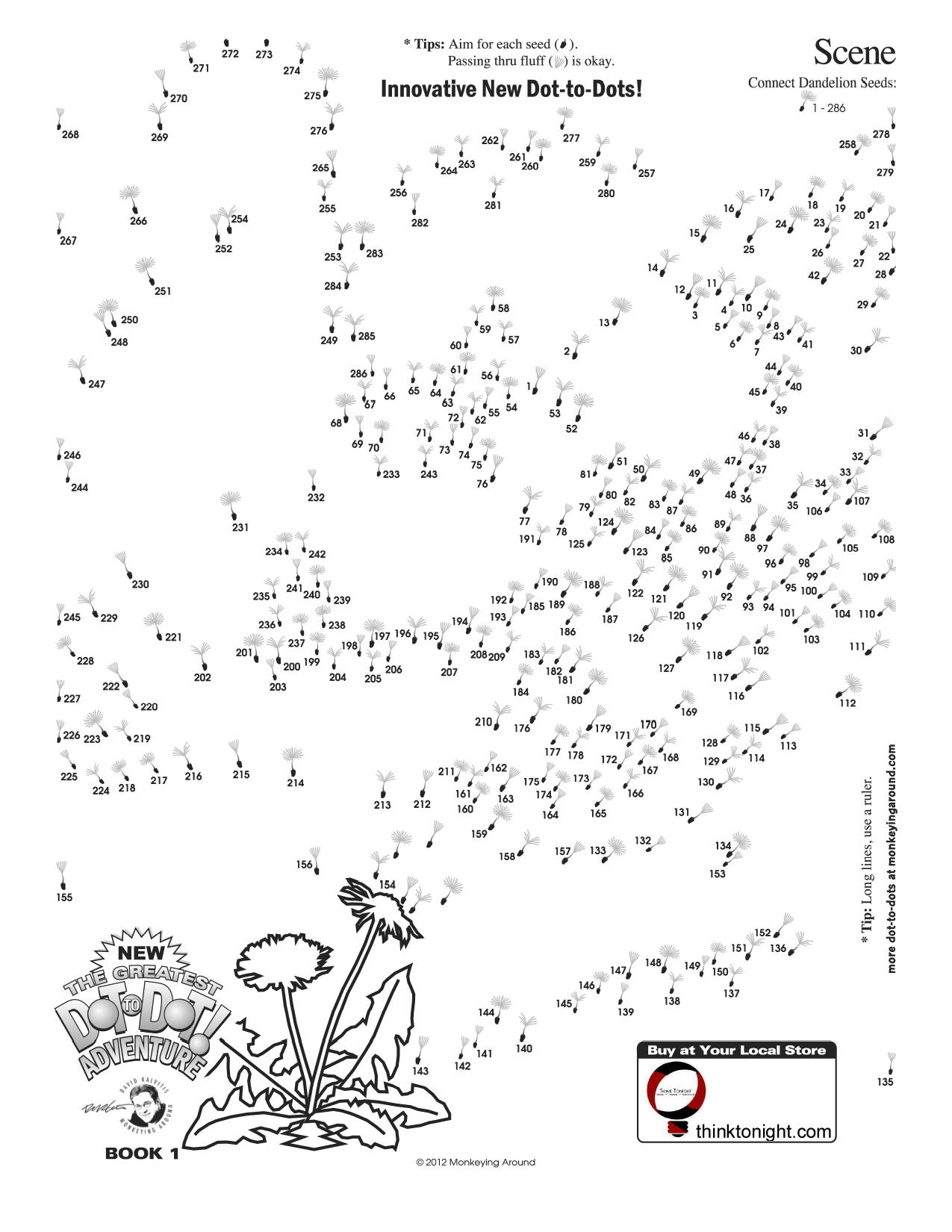 Free Printable Connect The Dots Worksheets