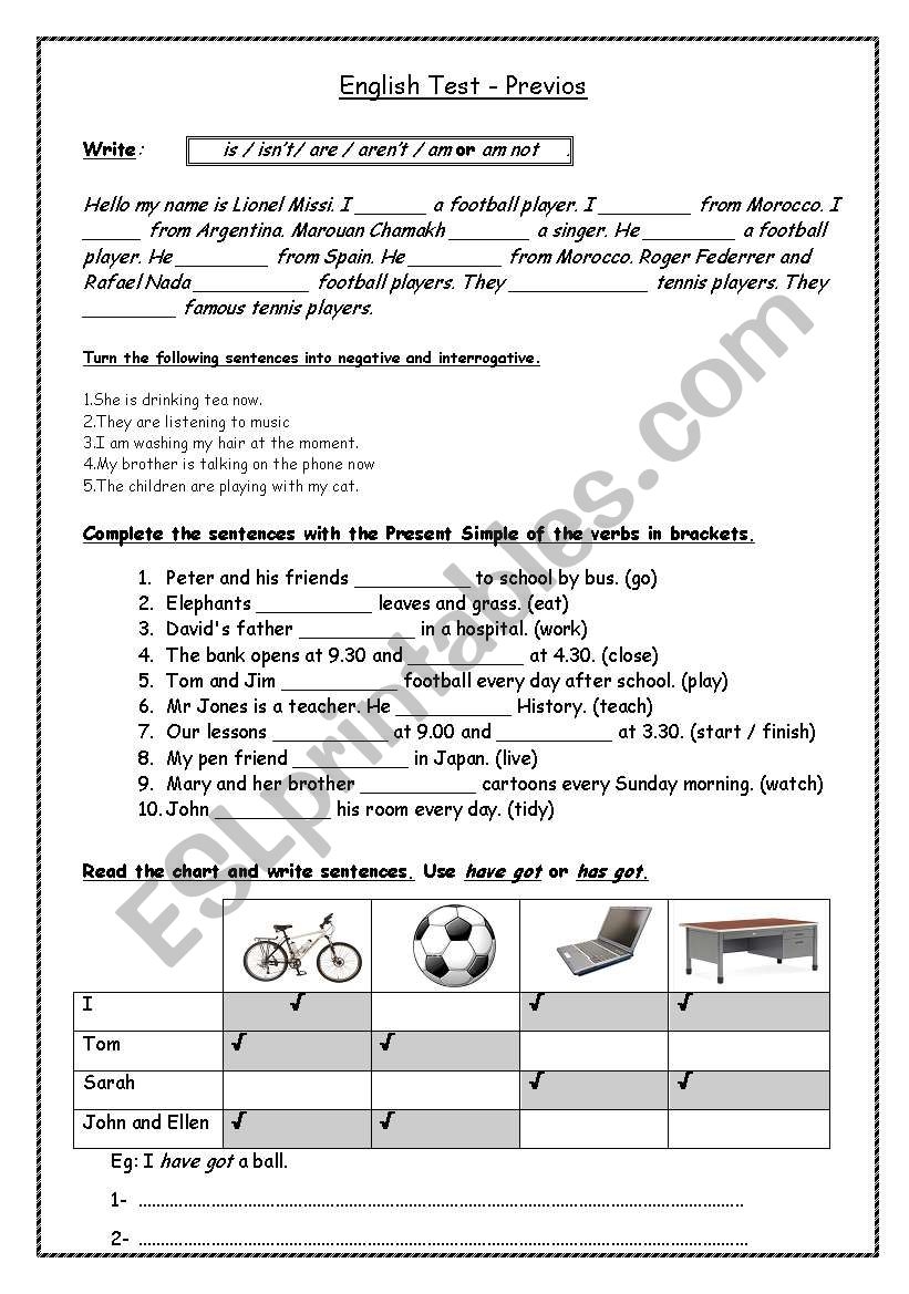 Final Test For Adults ESL Worksheet By Berny76
