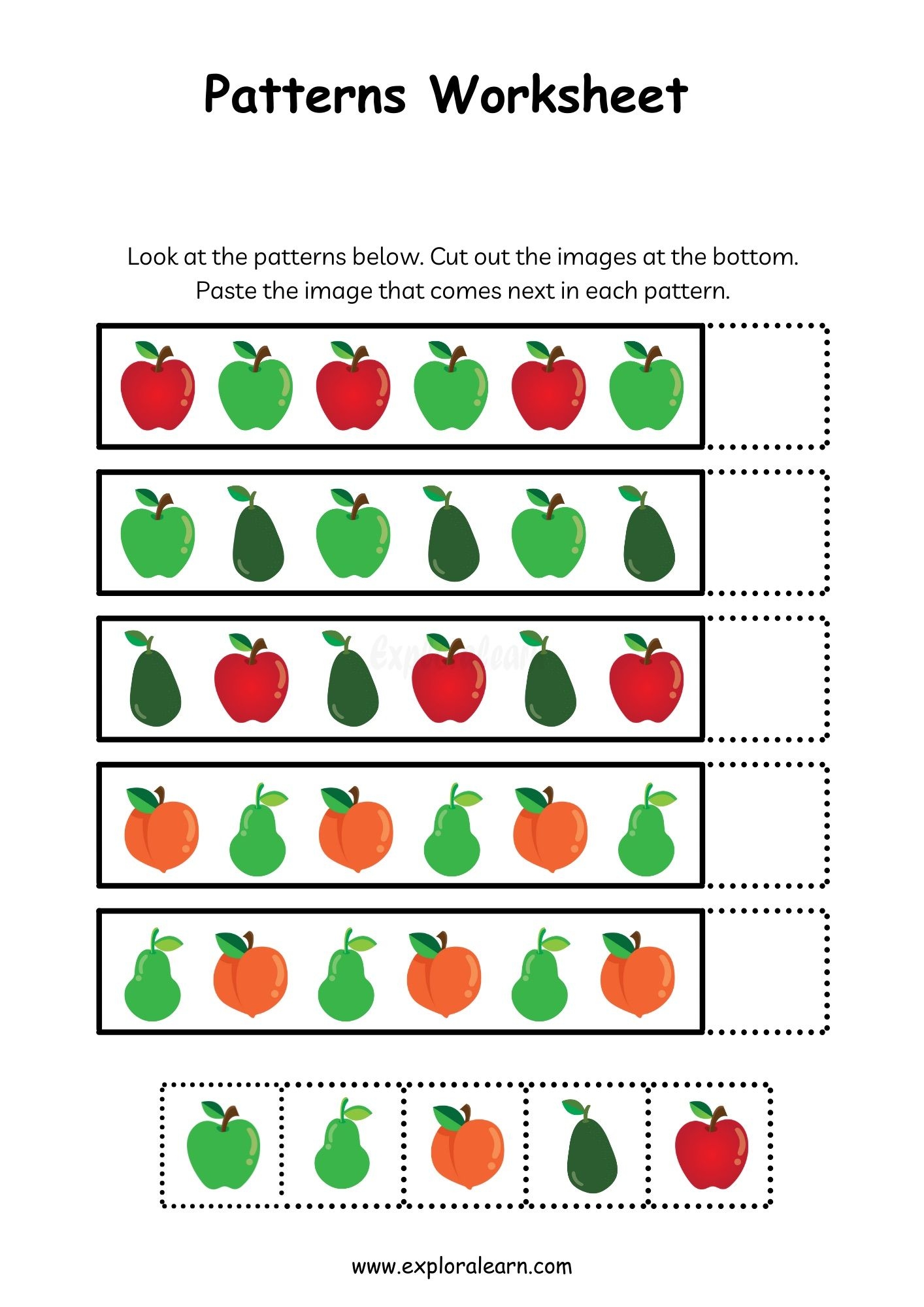 Focus Attention Worksheets For ADHD Autism