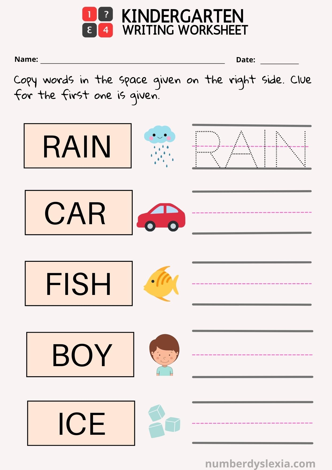 Free CVC Word Writing Worksheet For Kindergarten Made By Teachers Worksheets Library