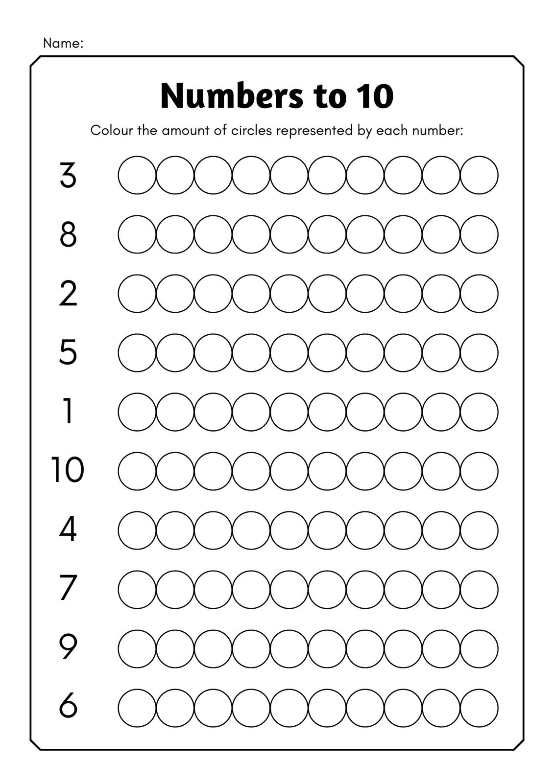 Printable Free Kindergarten Worksheets