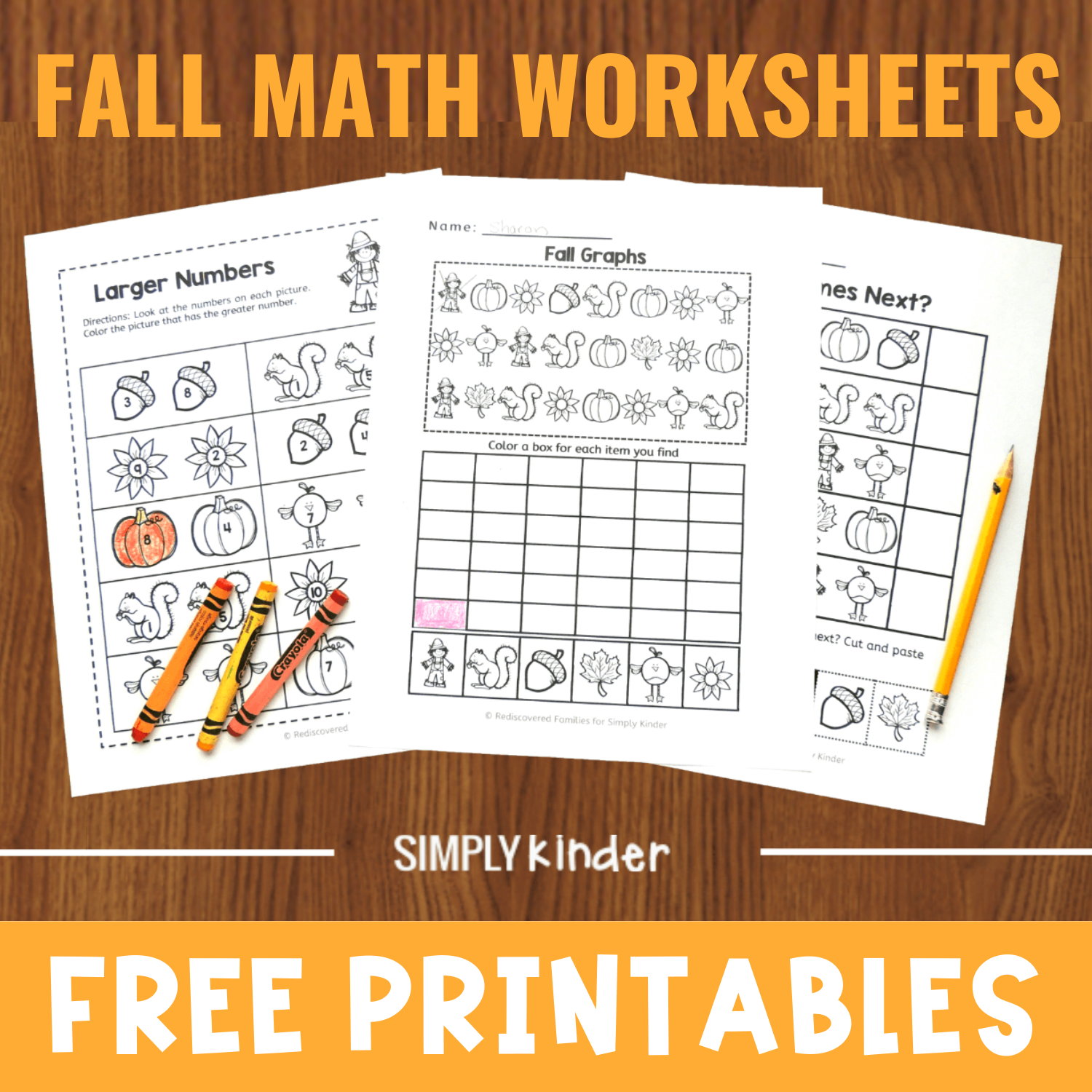 Kindergarten Math Worksheets Free Printable