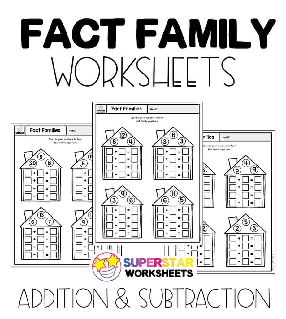 Free Free Fact Families Worksheet Download Free Free Fact Families Worksheet Png Images Free Worksheets On Clipart Library