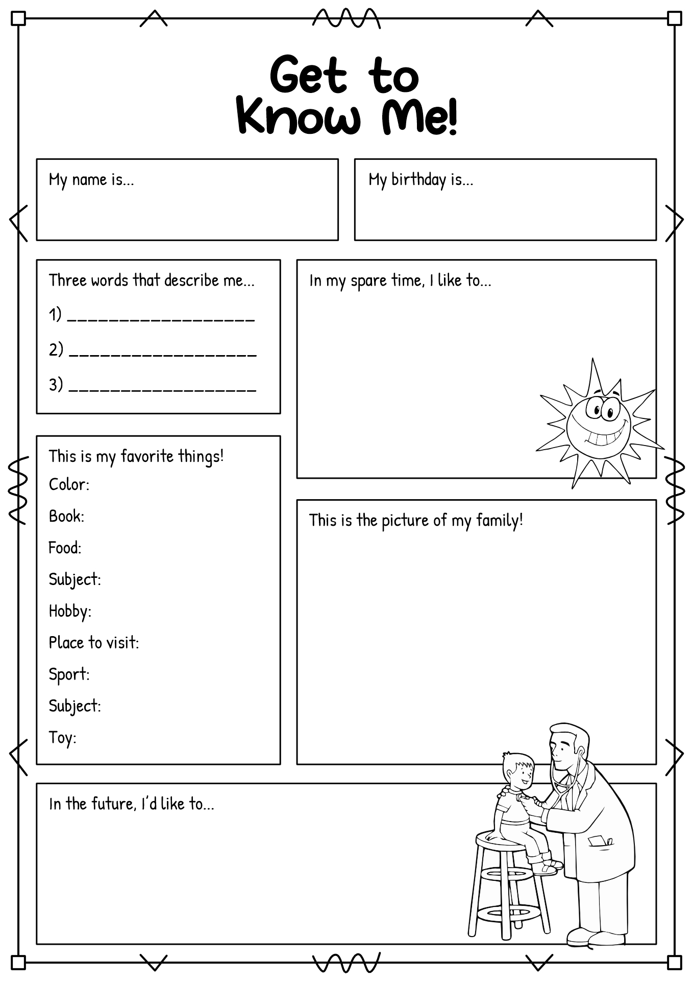 Free Getting To Know You Worksheet High School Download Free Getting To Know You Worksheet High School Png Images Free Worksheets On Clipart Library