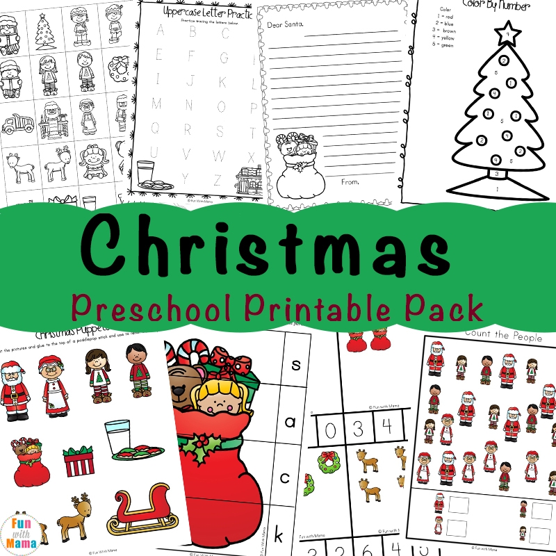 Christmas Printable Activity Worksheets