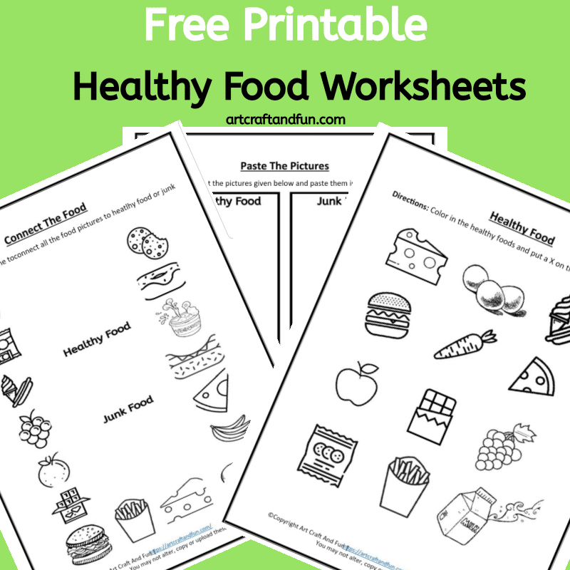 Free Printable Nutrition Worksheets