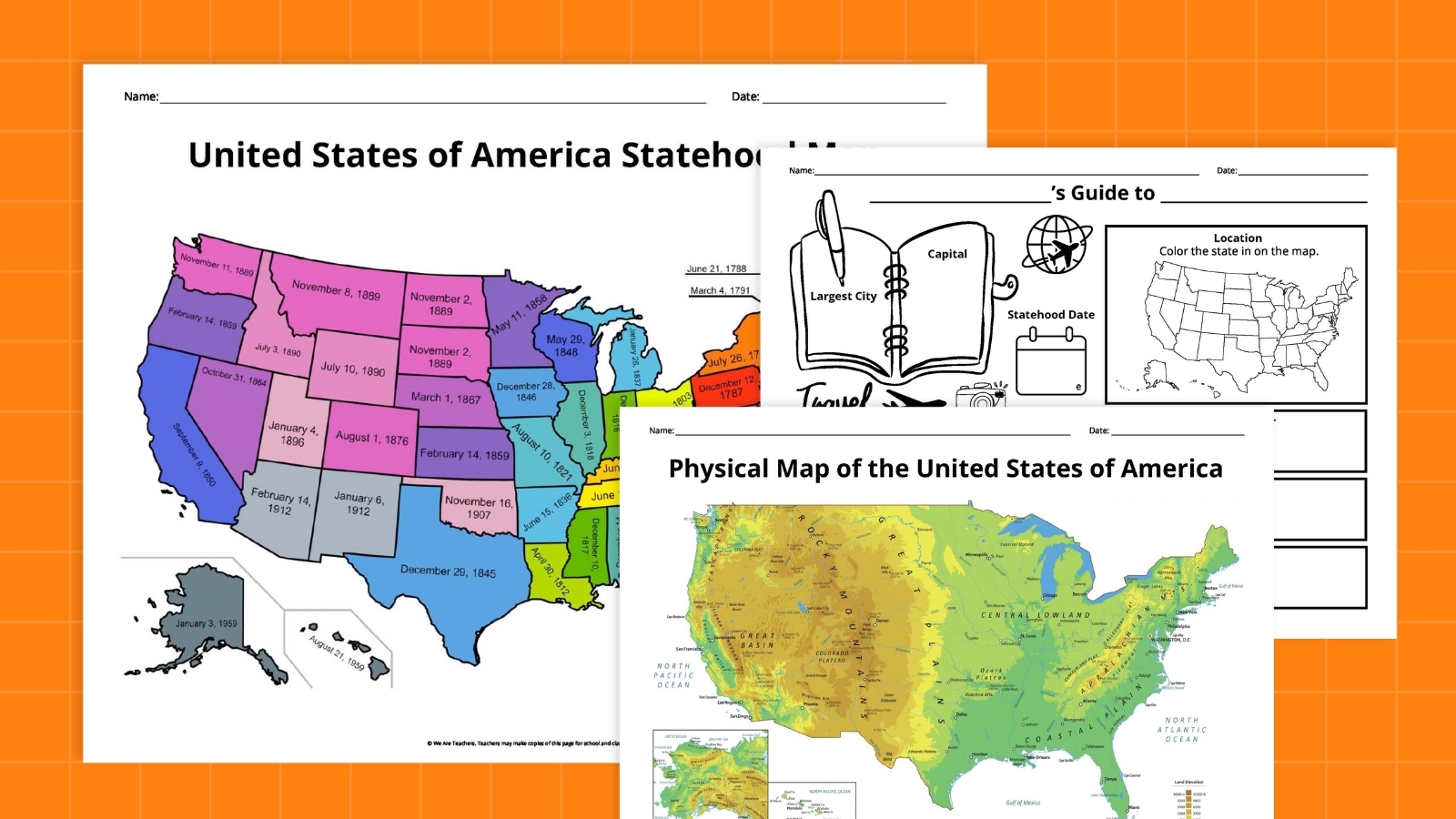Free Printable Us Regions Worksheets