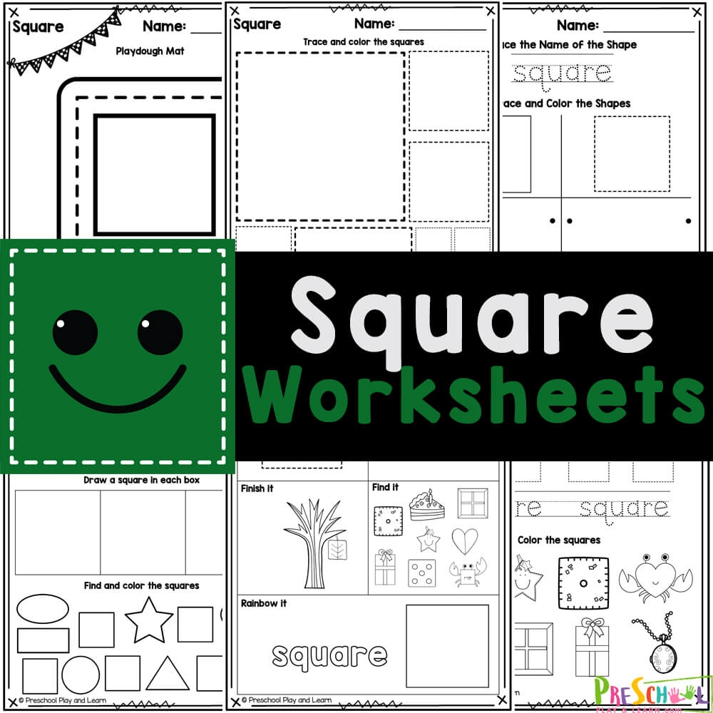 Preschool Free Printable Worksheets Shapes
