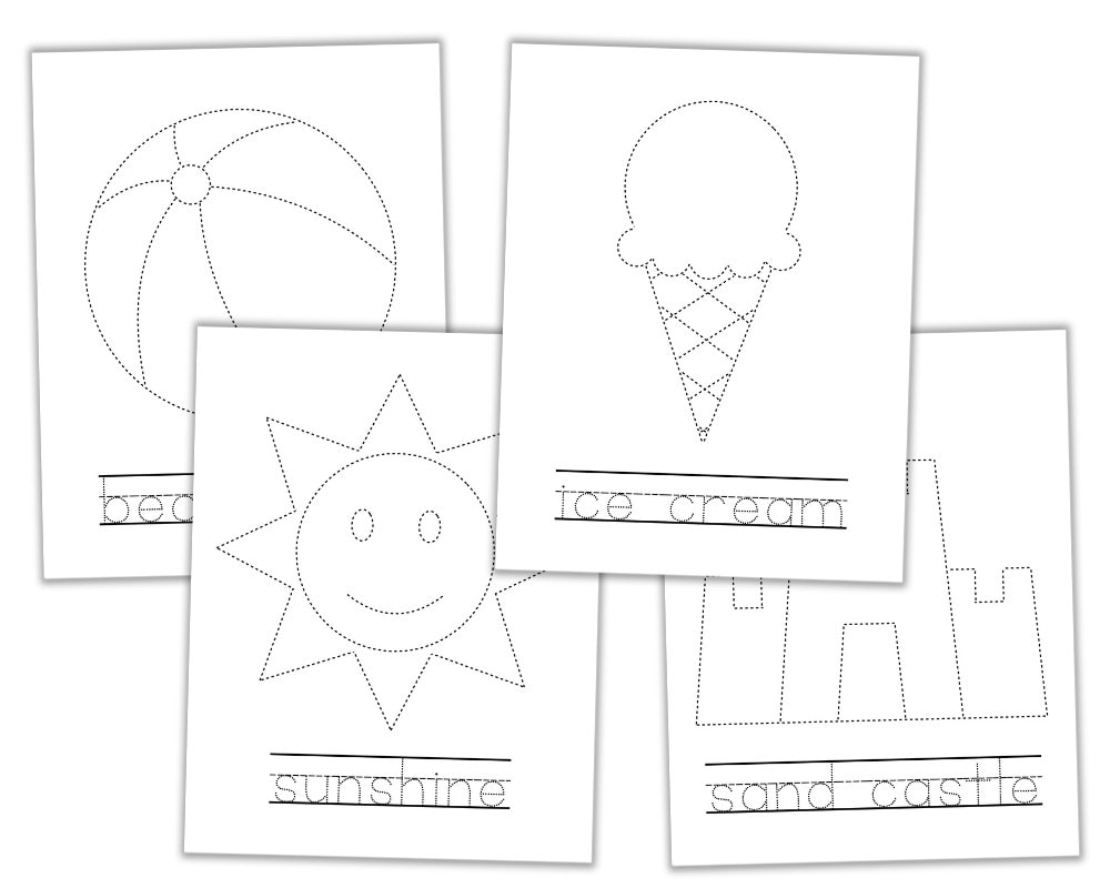 Free Printable Preschool Summer Worksheets