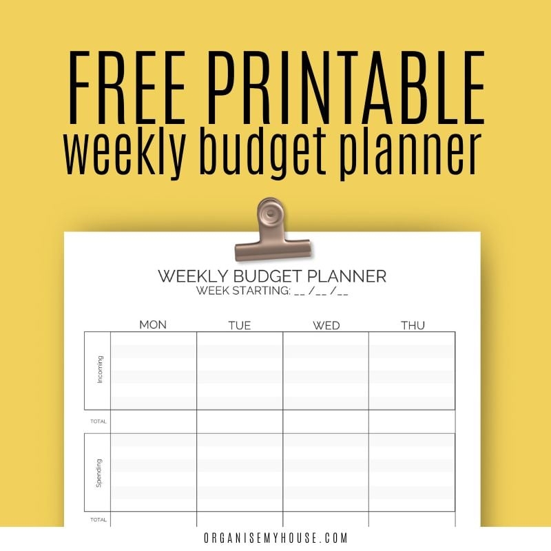 Budget Worksheet Template Printable