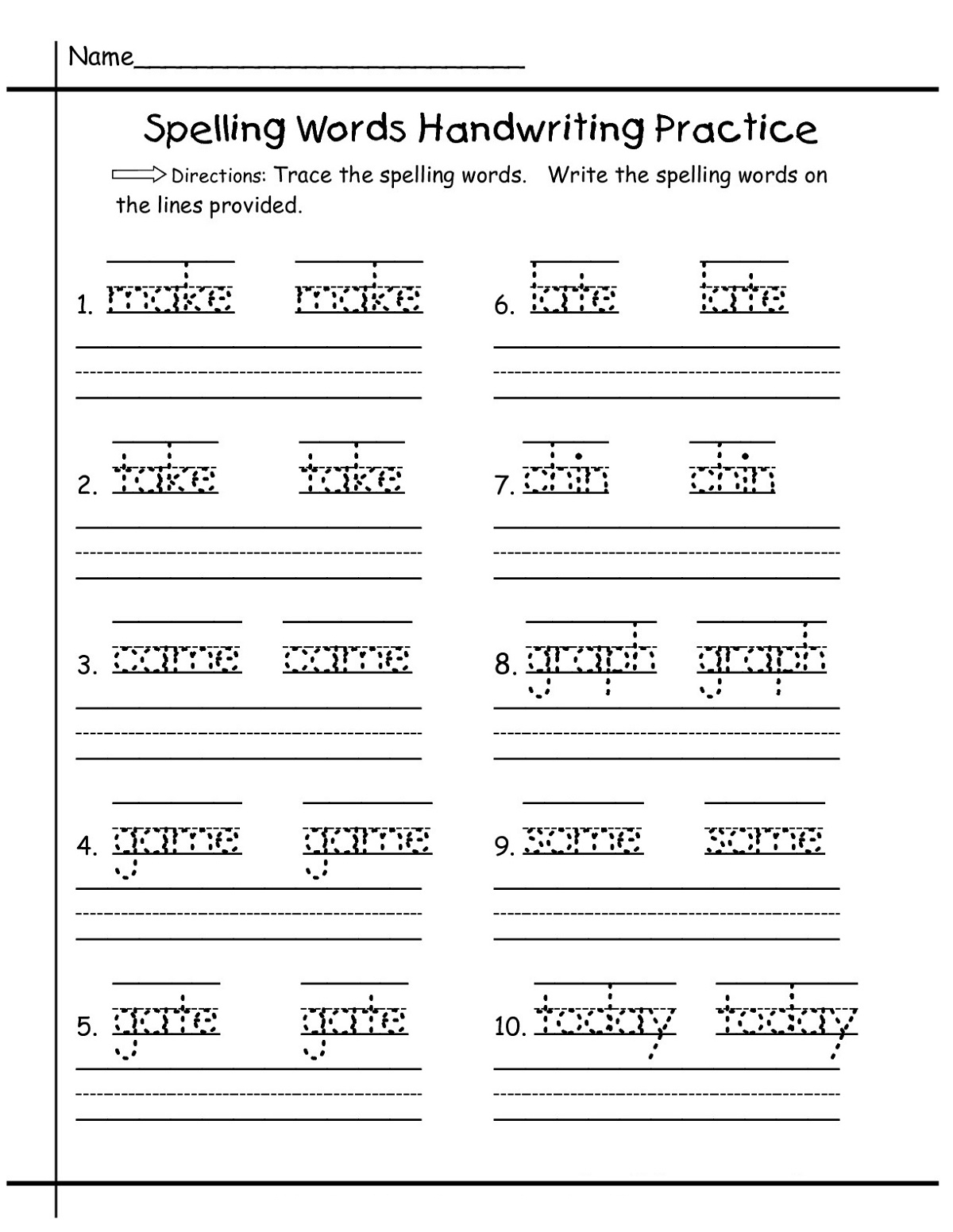 Fun First Grade Writing Worksheets To Print Learning Printable Worksheets Library