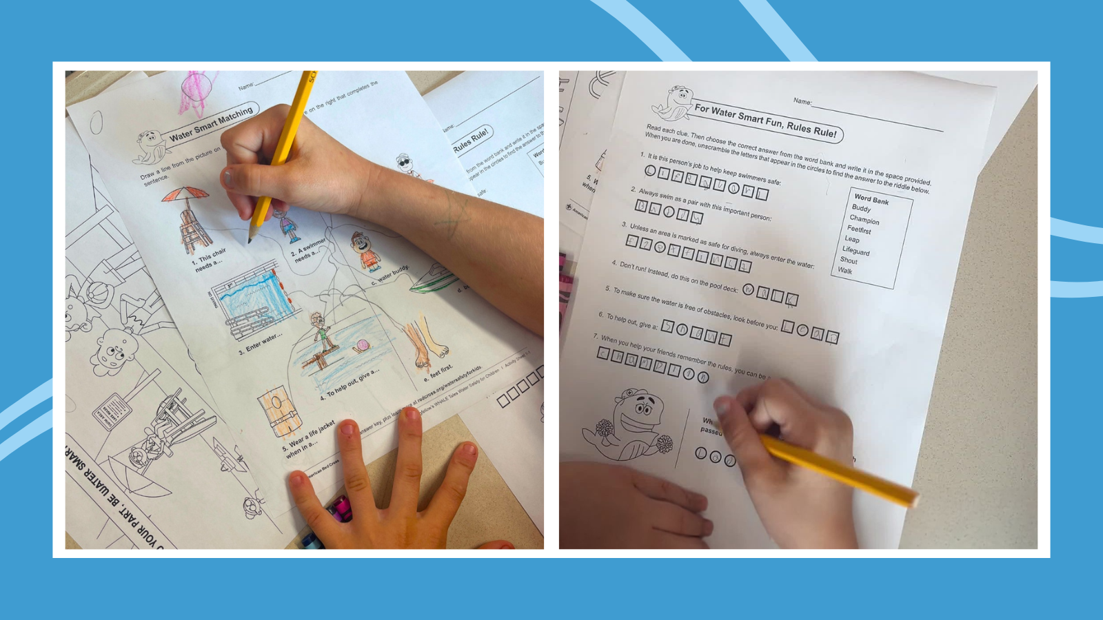 Get These Free Worksheets And Teach Water Safety Today