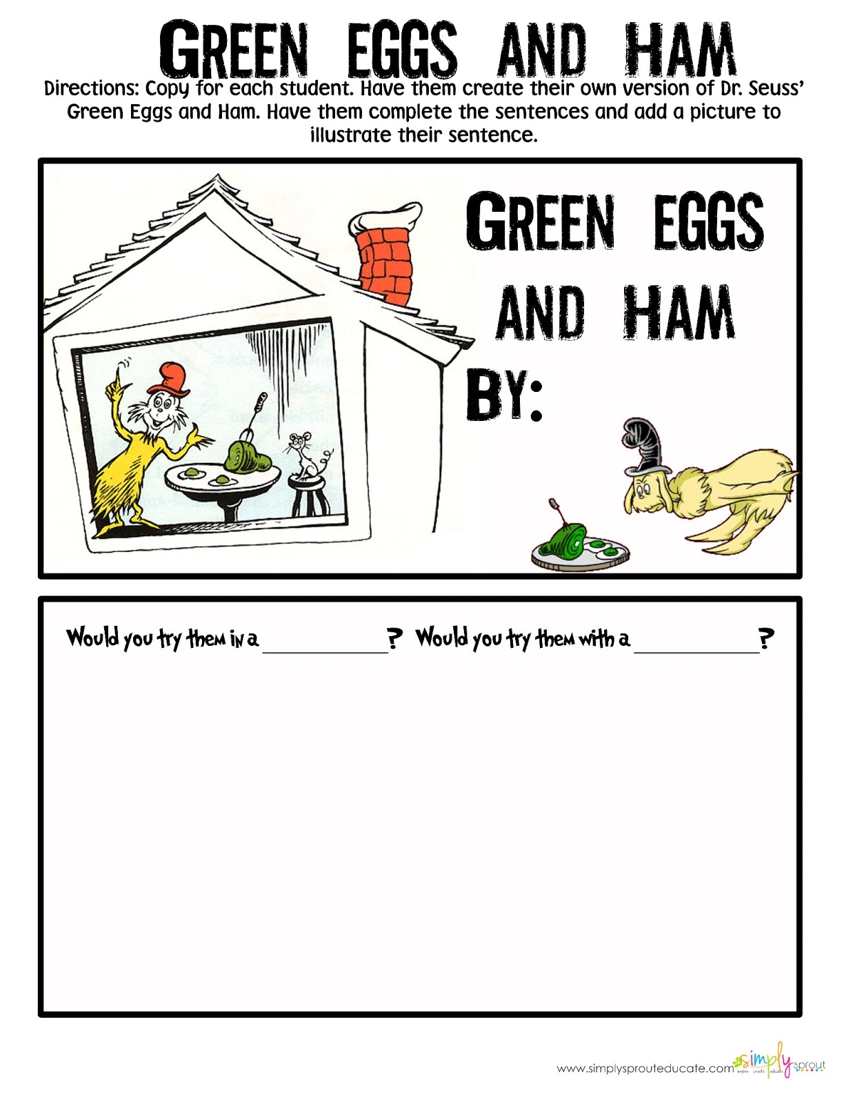 Green Eggs And Ham Simply Sprout