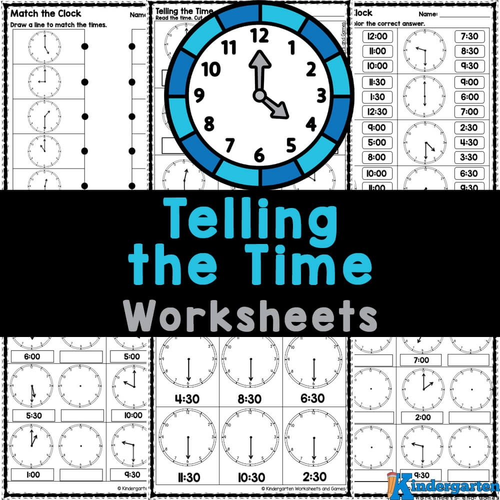 Learning Time Worksheets Printable