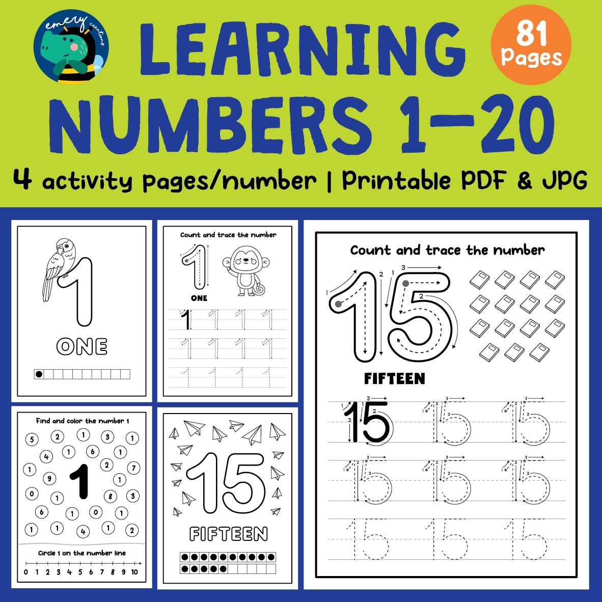 Printable Number Tracing Worksheets Pdf
