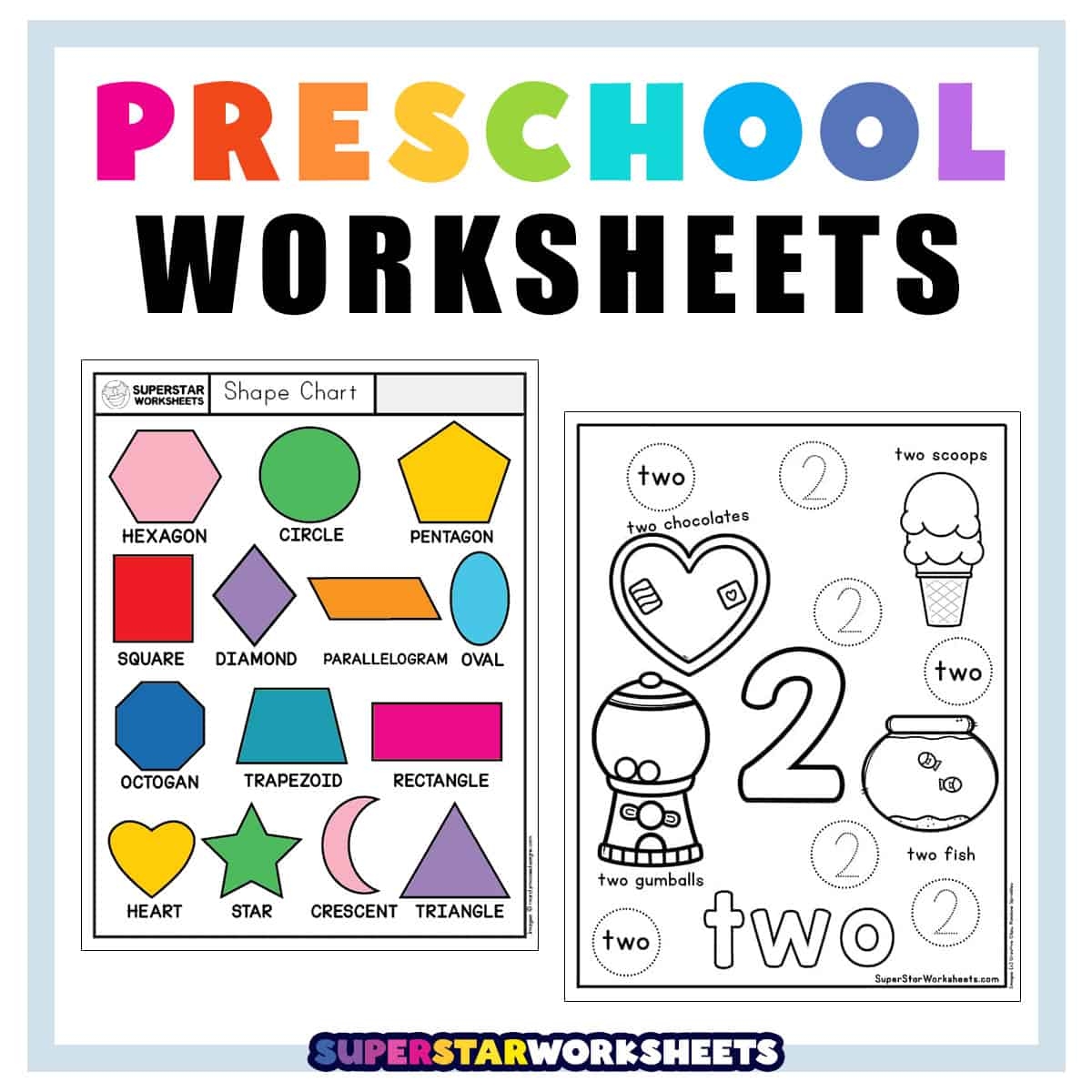 Free Printable Homeschool Worksheets