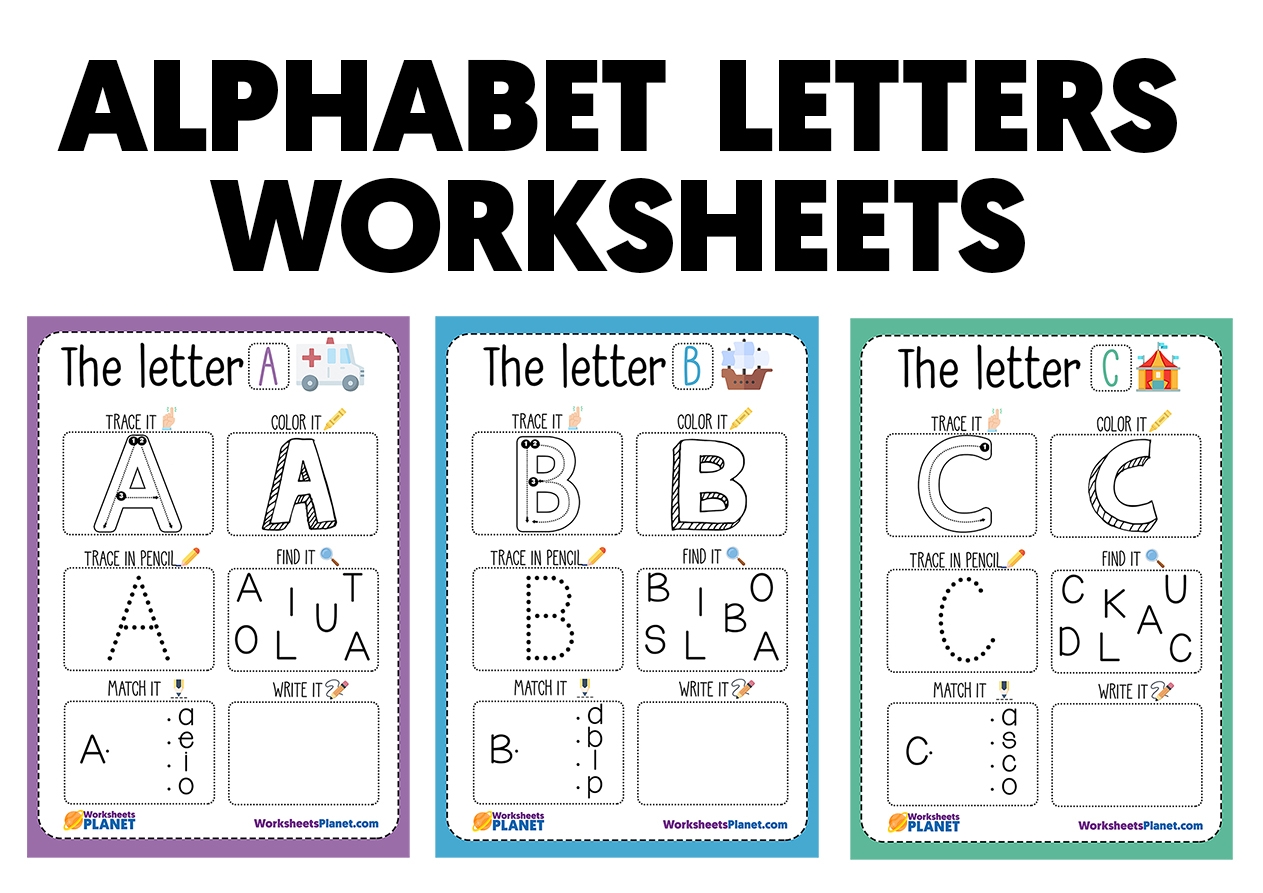 Letter Printable Worksheets