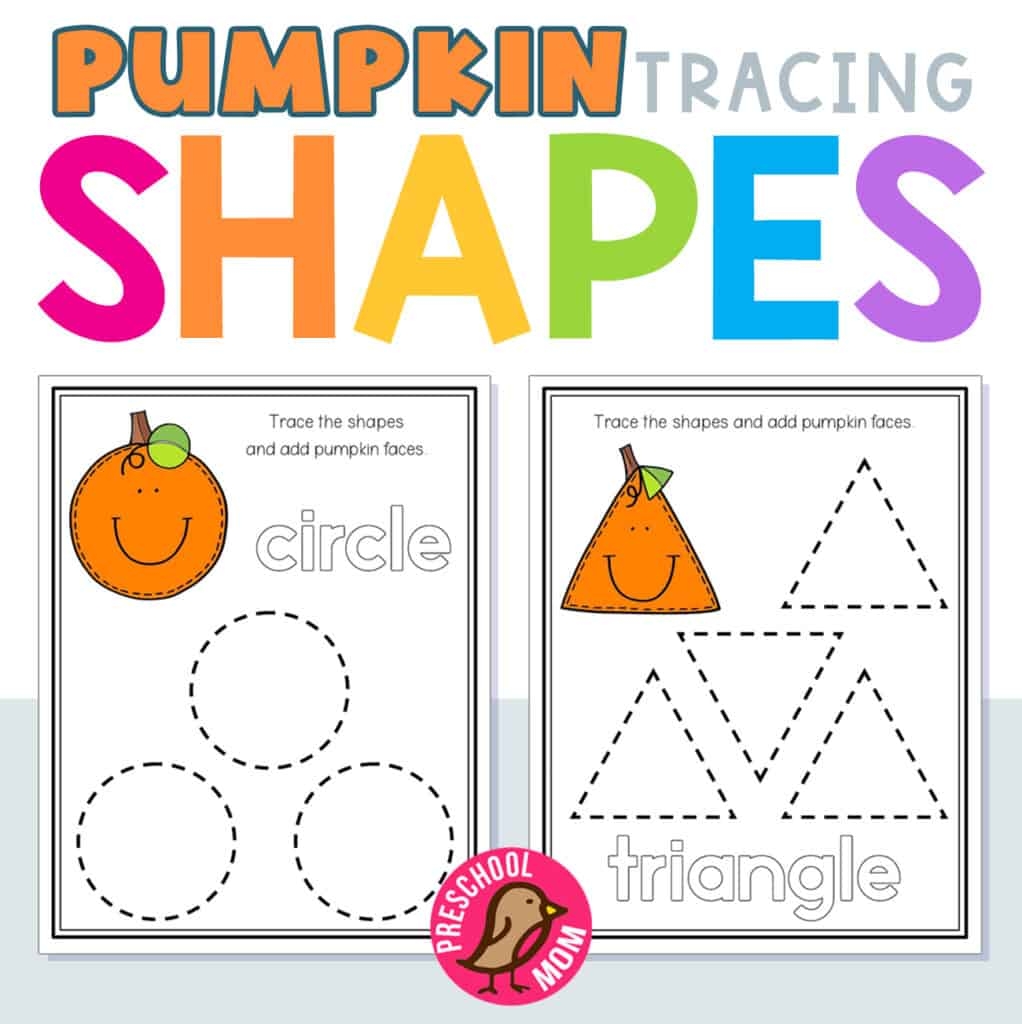 Shapes Worksheets Preschool Mom