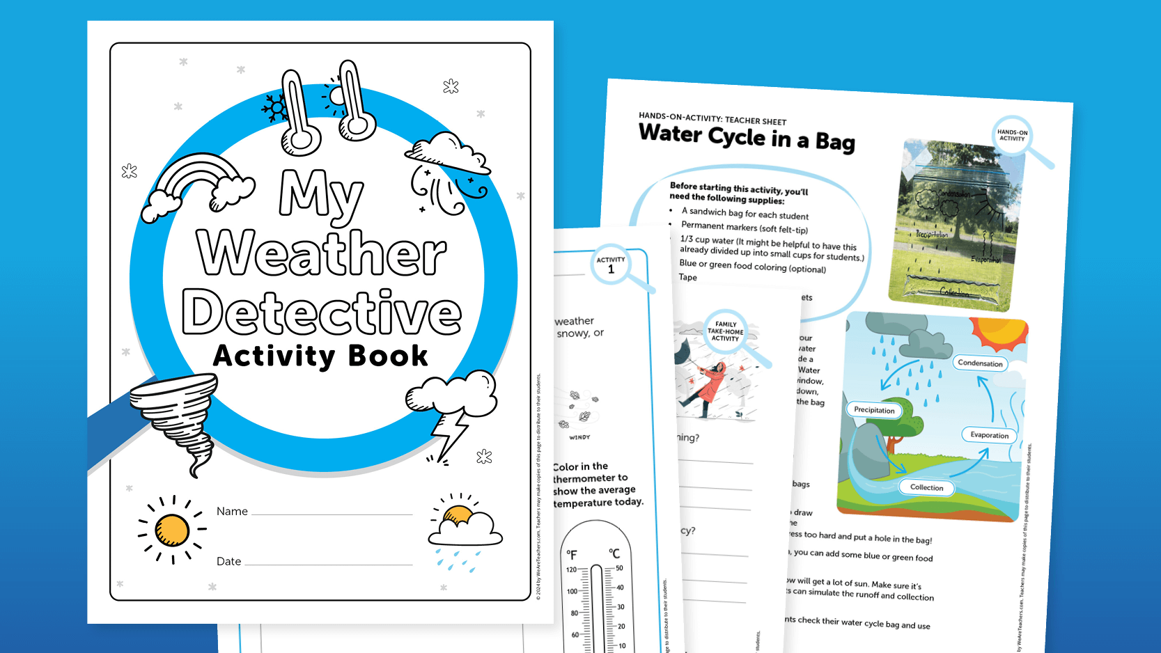 Weather Worksheets Activities For Grades 3 5 Free Download 