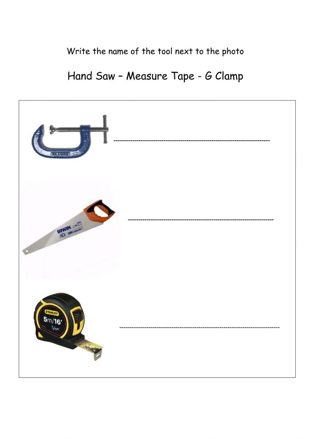 Printable Woodworking Worksheets Pdf