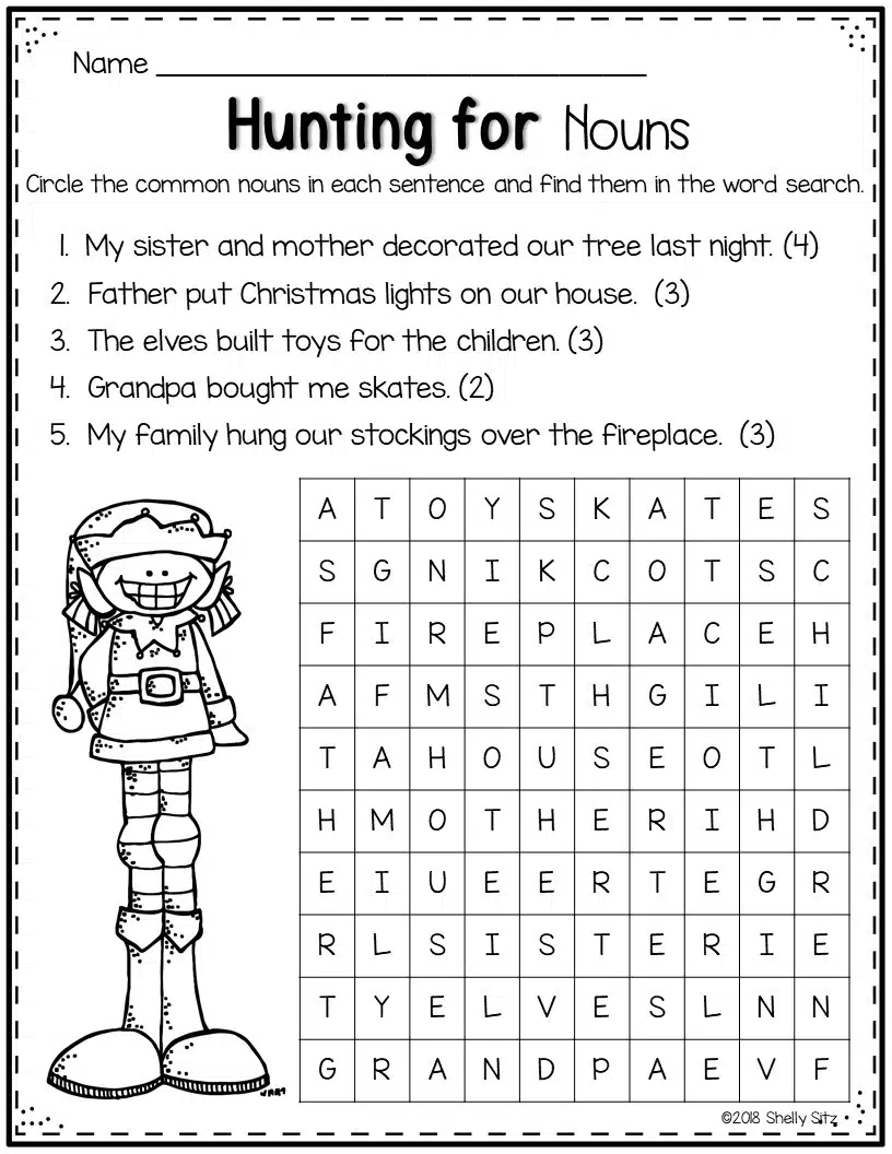 Printable Worksheets For 2nd Graders
