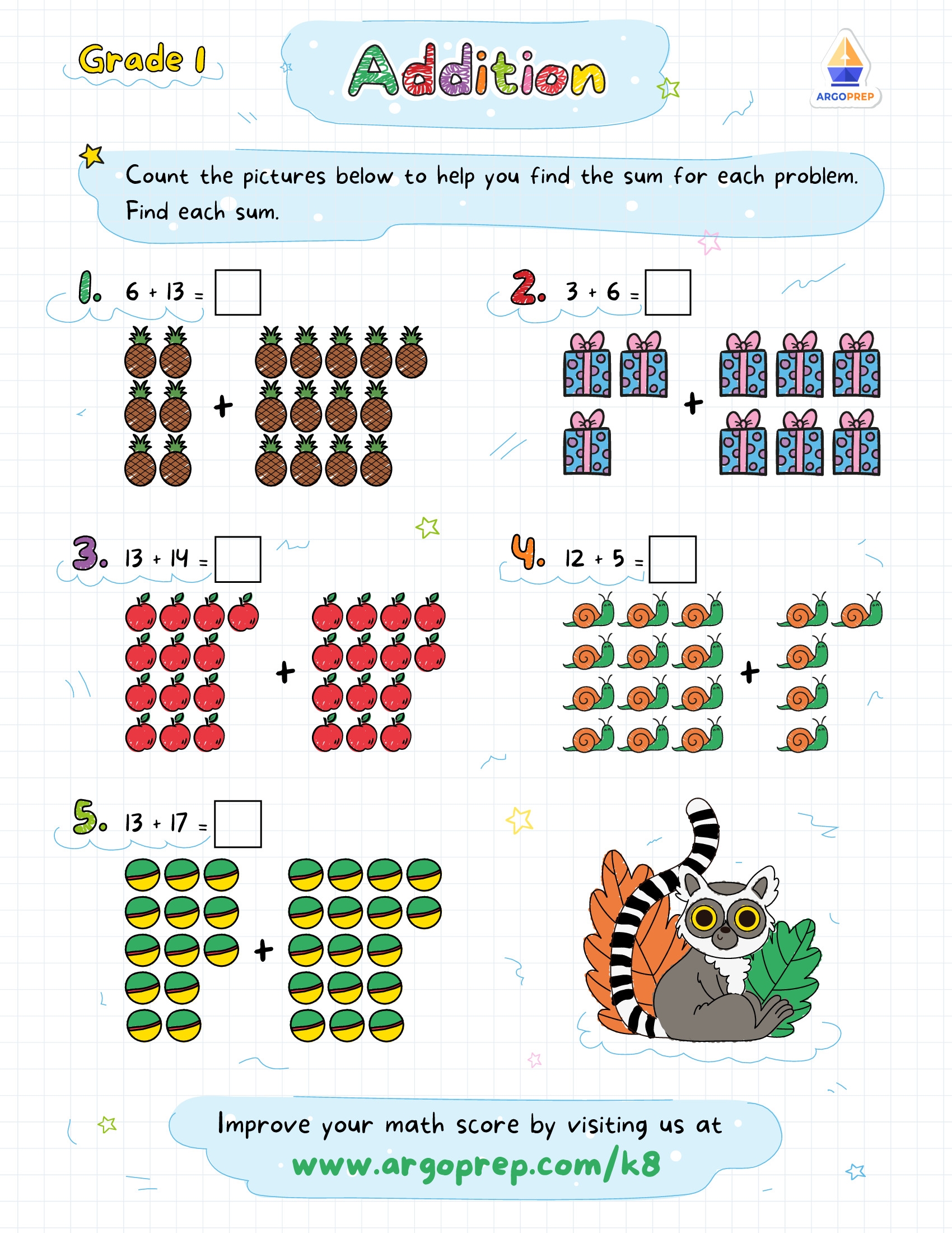 1st Grade Printable Math Worksheets 1st Grade Printable Math Worksheets