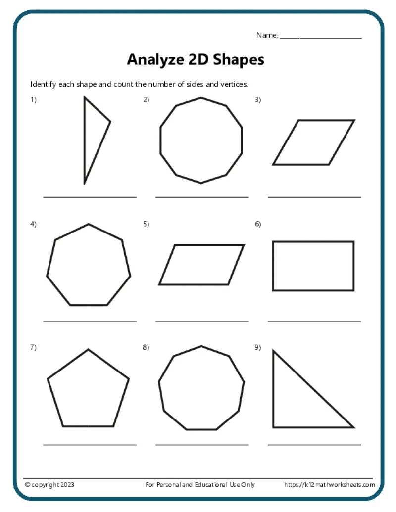 Worksheets For 2nd Graders Printable