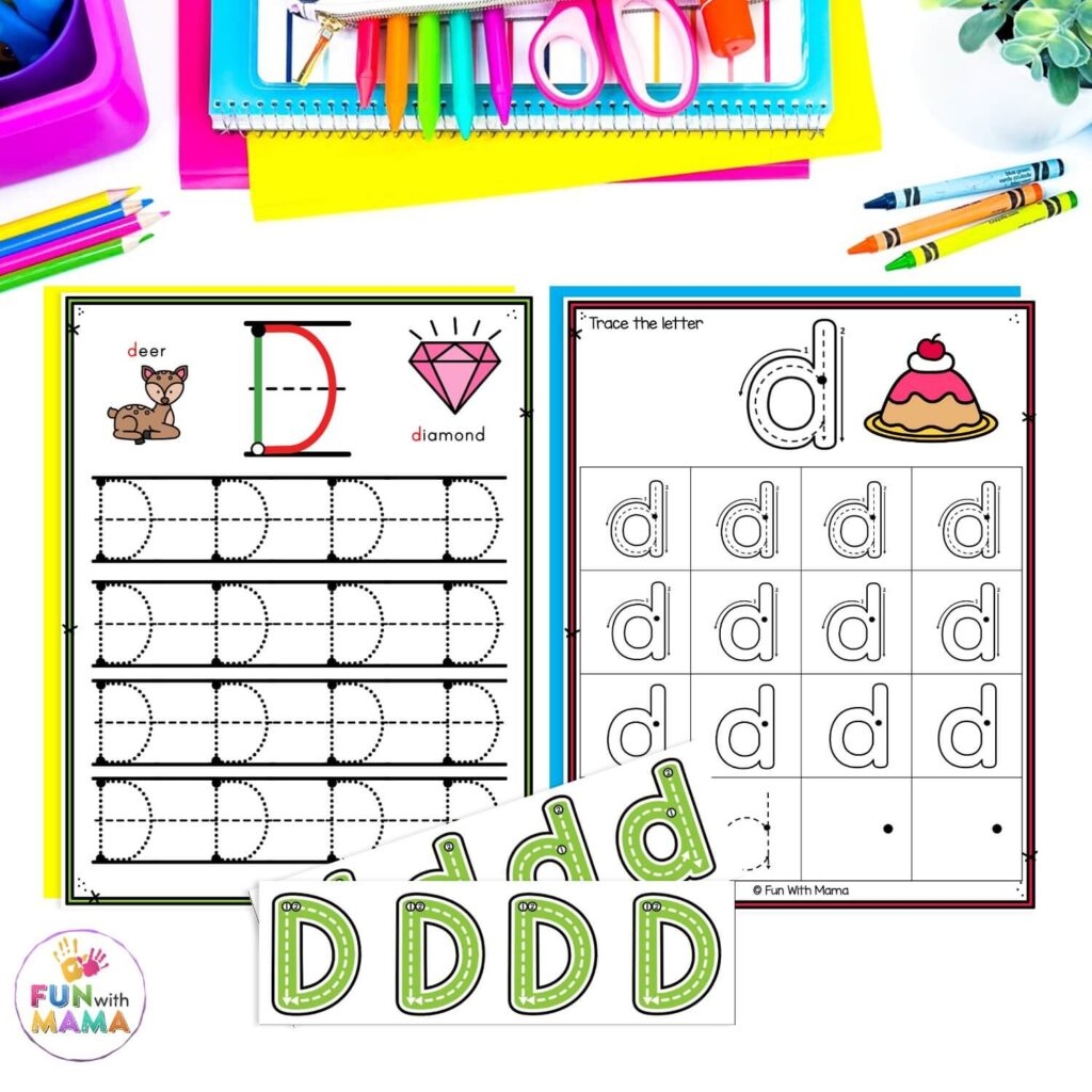 Free Printable Letter D Worksheets For Preschool
