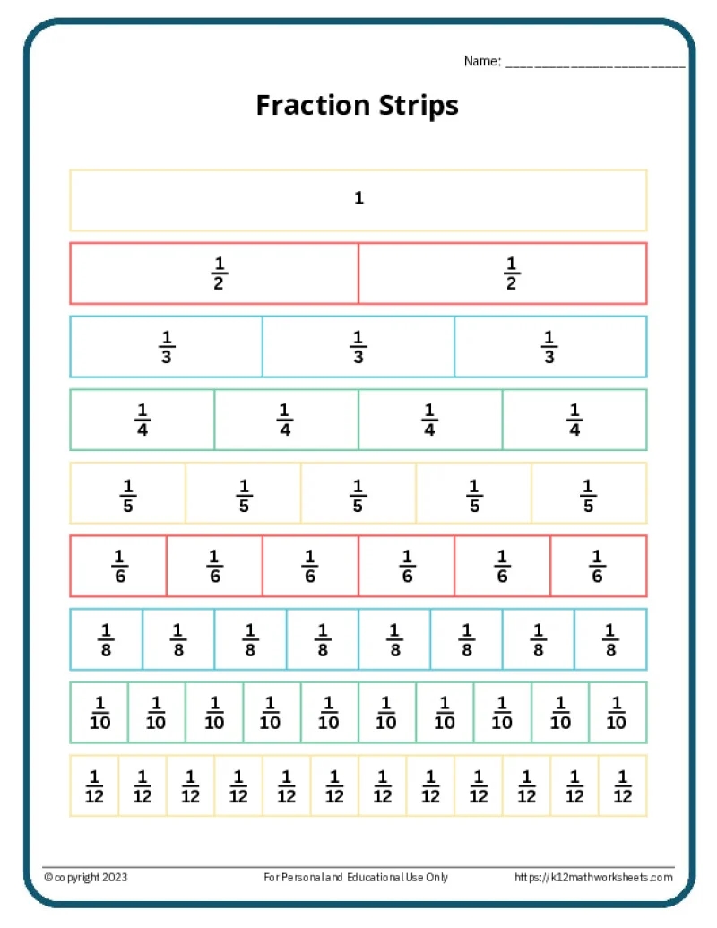4th Grade Math Worksheets