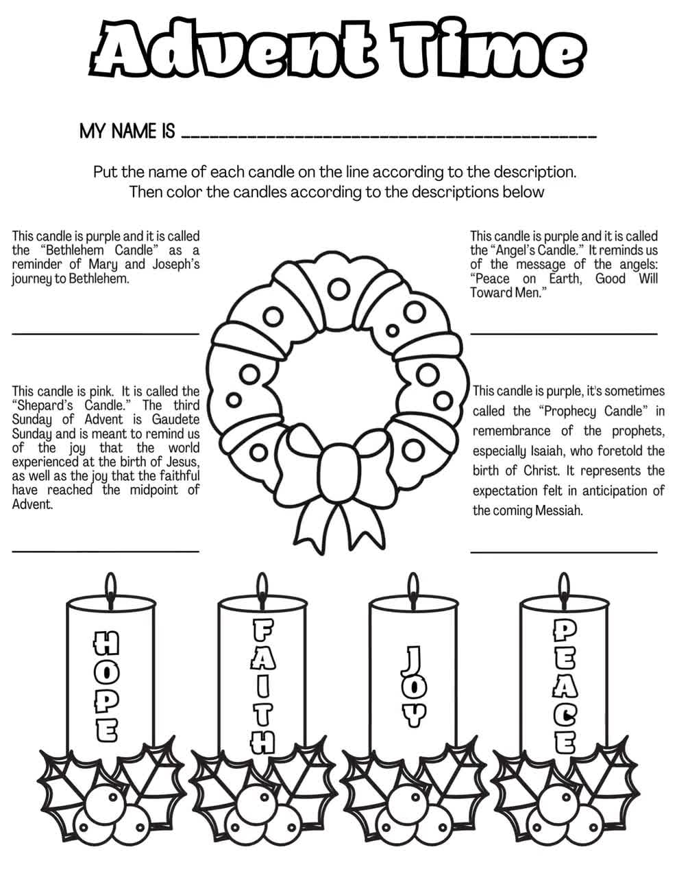 Advent Time Coloring Page For Kids Catholic Activities For Children Catholic Homeschool Resources The Meaning Of Advent For Children Etsy Advent Time Coloring Page For Kids Catholic Activities For Children Catholic Homeschool Resources The Meaning Of Advent For Children Etsy