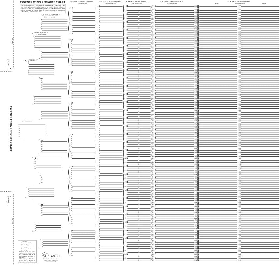 Printable Genealogy Forms Individual Worksheet