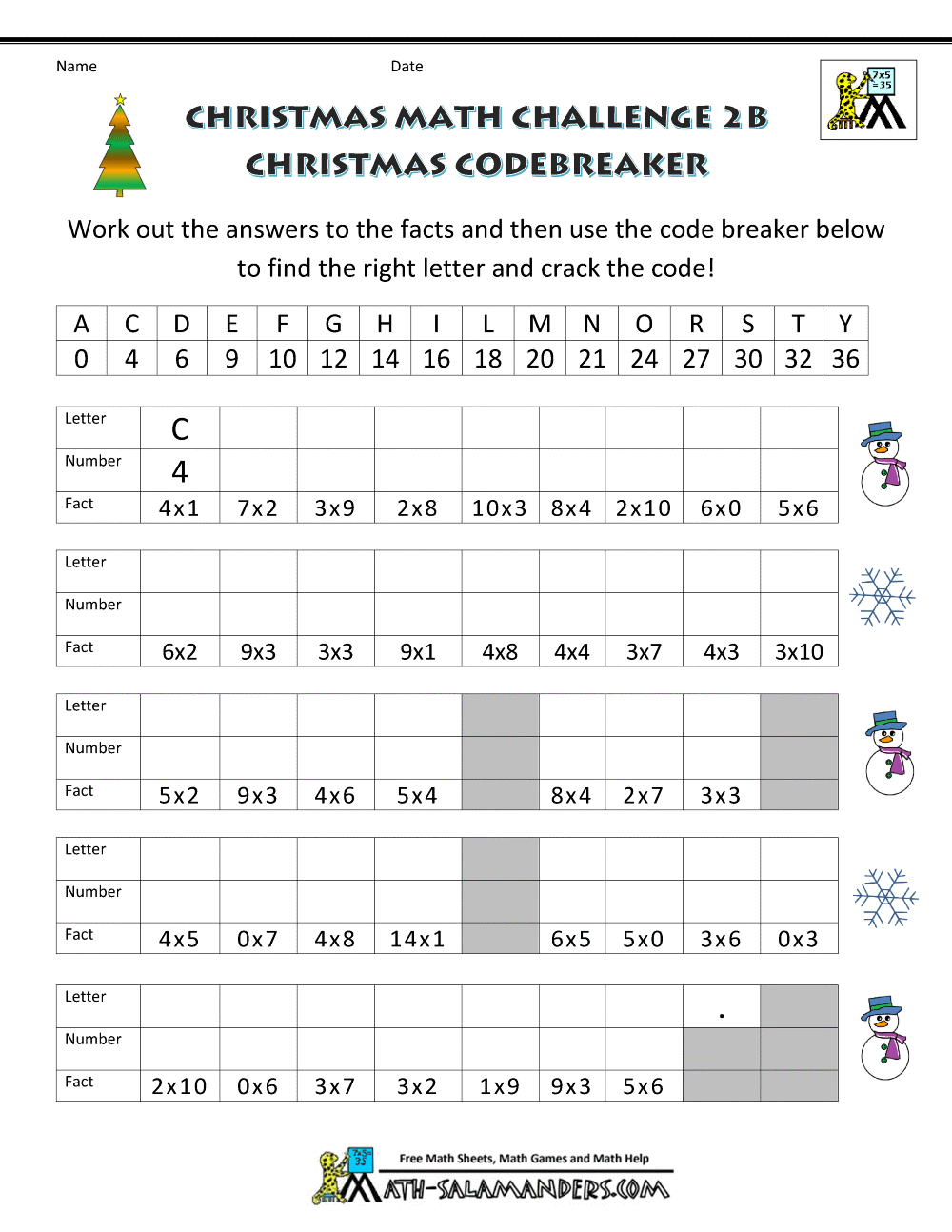 Christmas Math Worksheets Christmas Math Worksheets