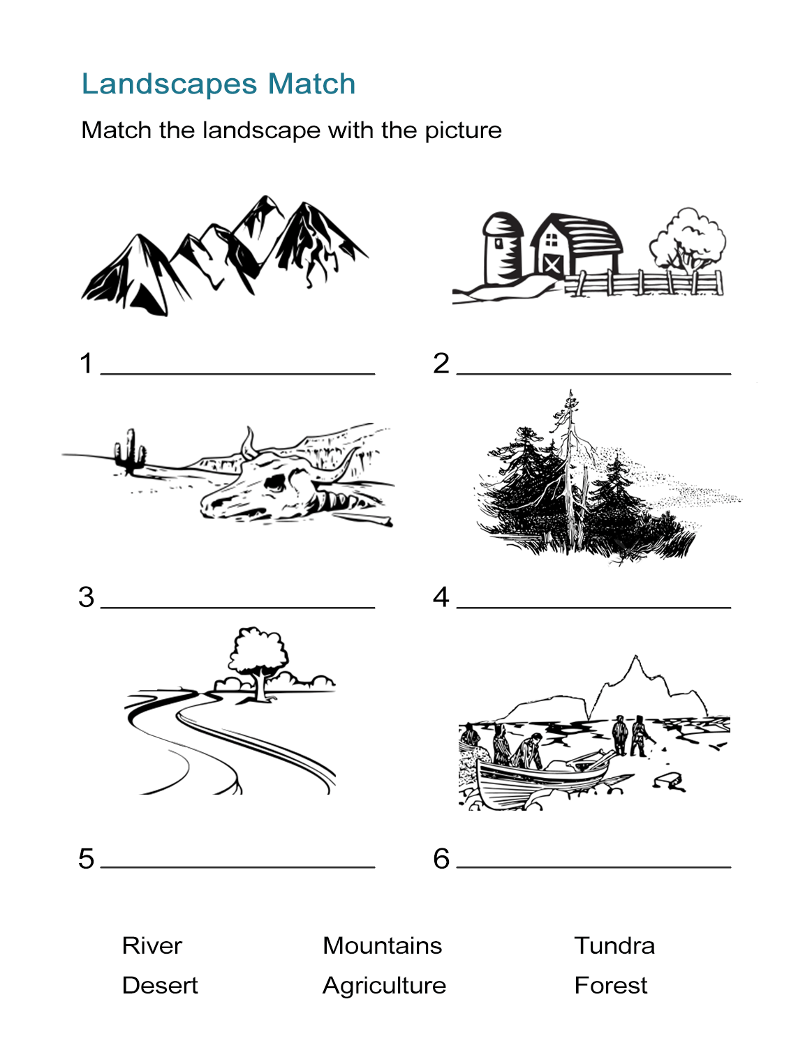 Free Printable Ecosystem Worksheets Pdf