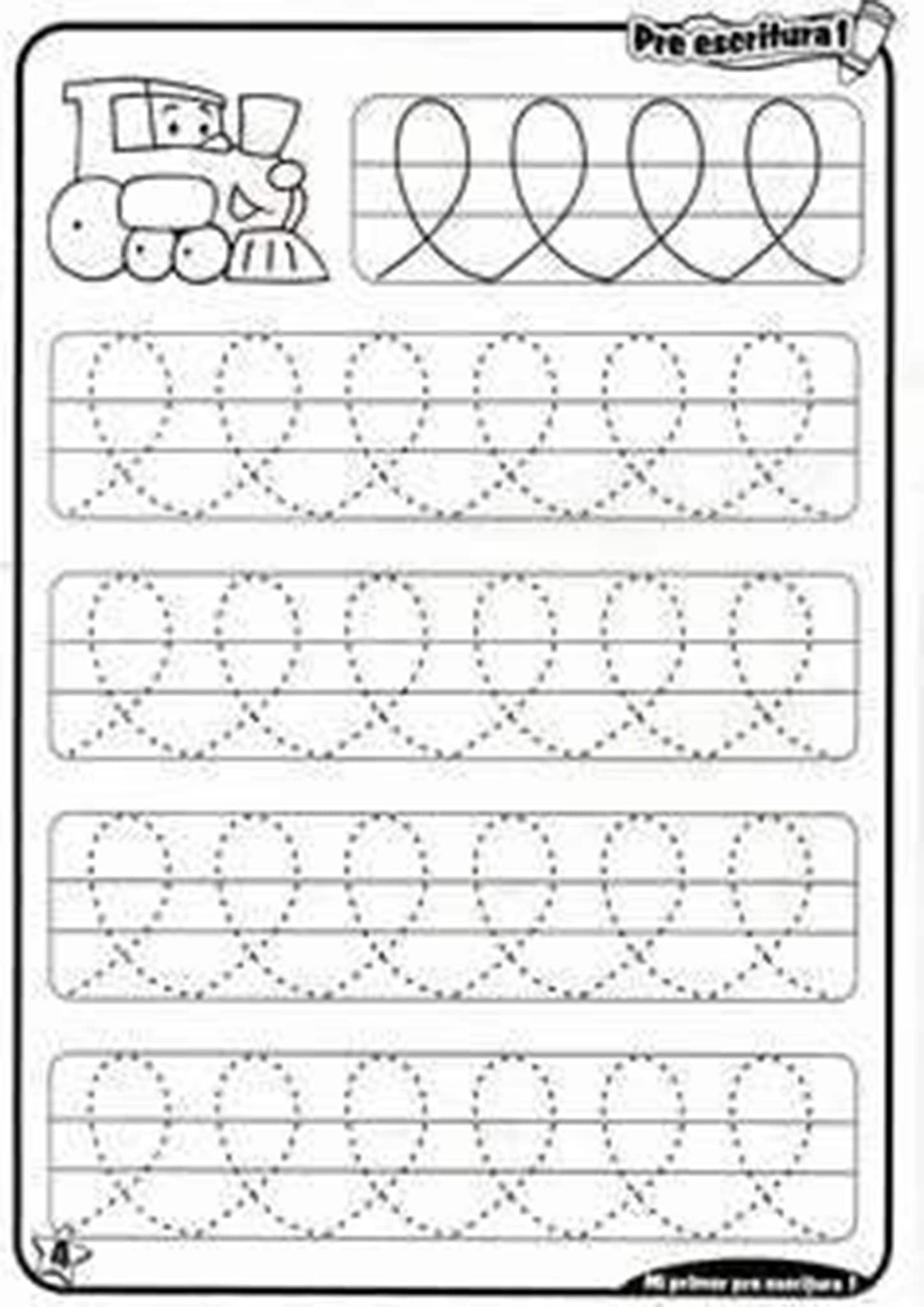 Tracing Lines Worksheets Printable