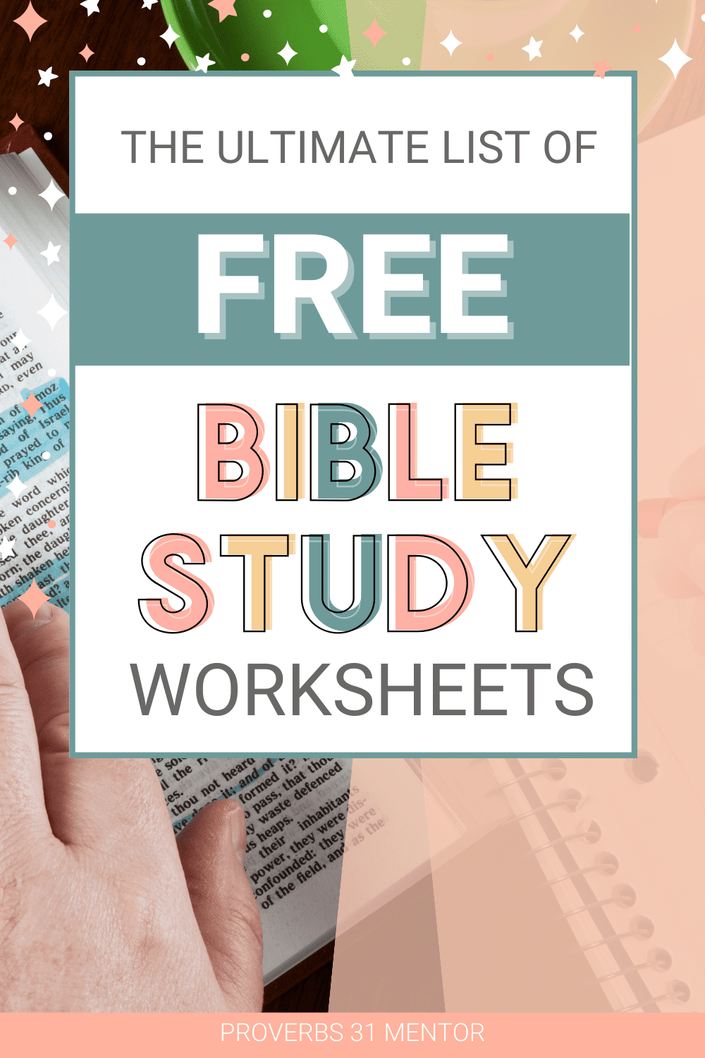 Bible Worksheets Printable