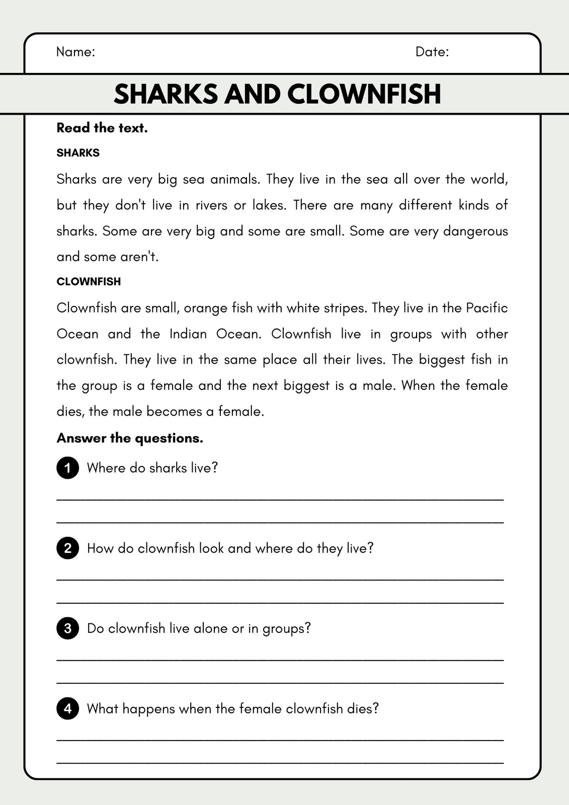 Free Custom And Printable Reading Worksheet Templates Canva
