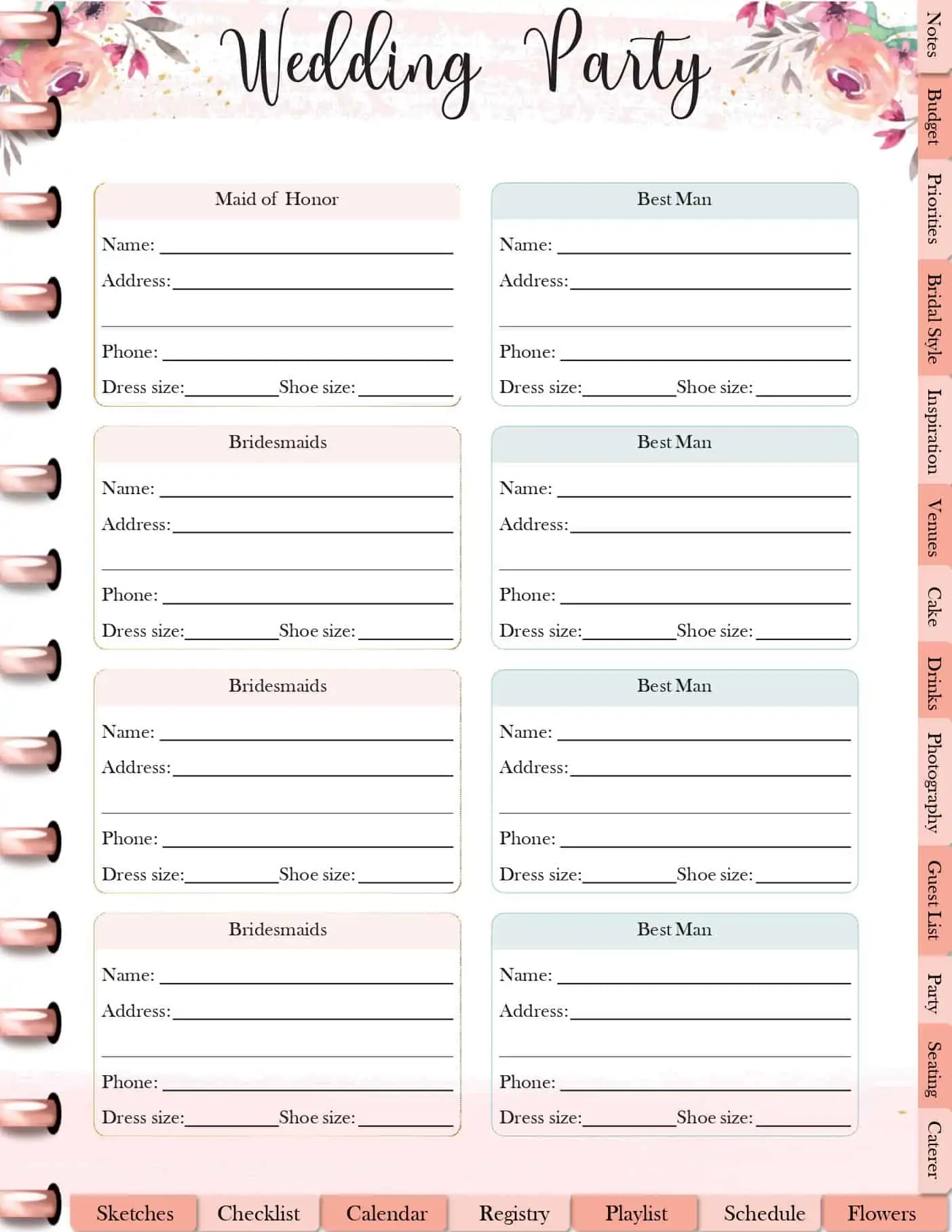 FREE Digital Or Printable Wedding Planner Wedding Spreadsheet Worksheets Library FREE Digital Or Printable Wedding Planner Wedding Spreadsheet Worksheets Library