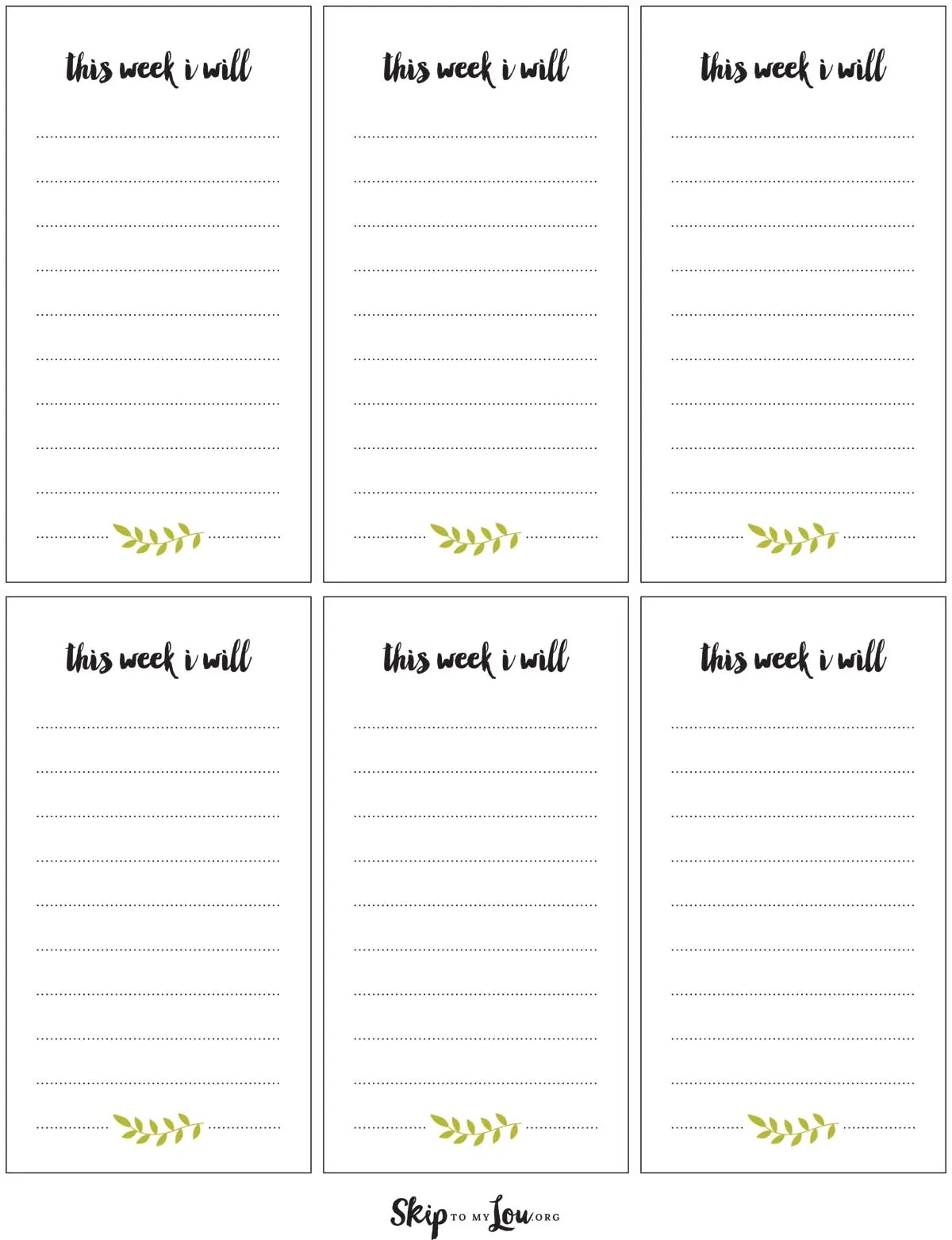 Free Goal Setting Worksheets For Success Skip To My Lou
