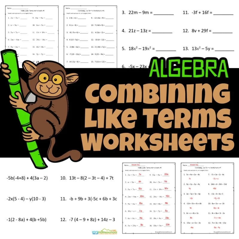 7th Grade Printable Worksheets