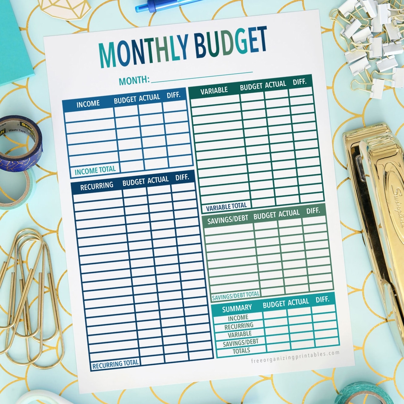 Free Printable Income And Expense Worksheet Free Printable Income And Expense Worksheet