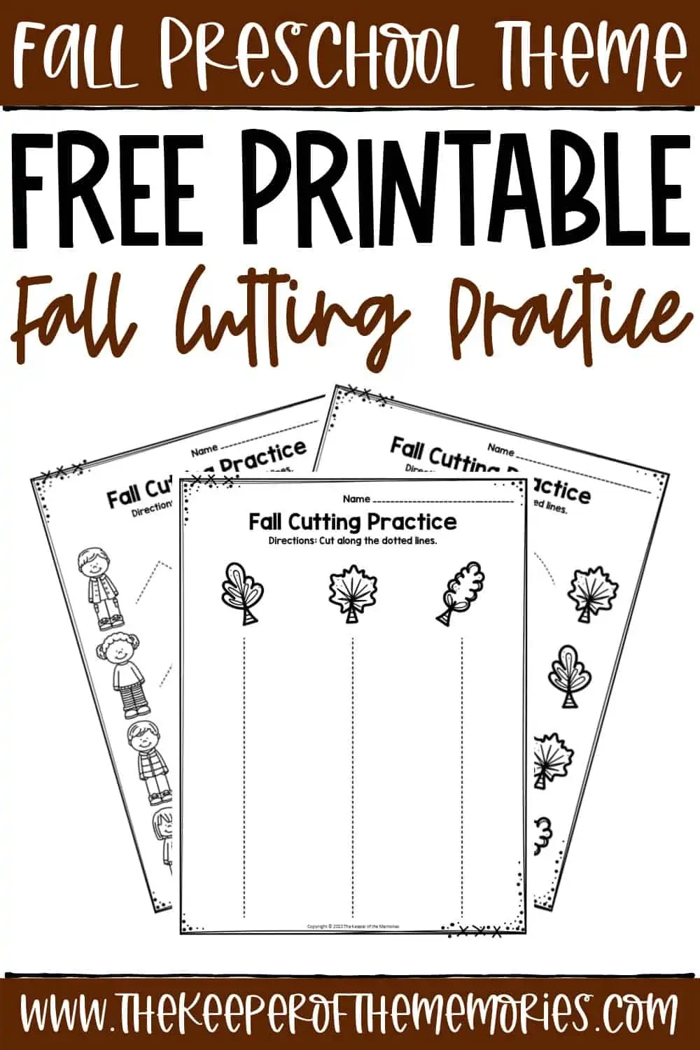 Free Printable Cutting Lines Worksheets