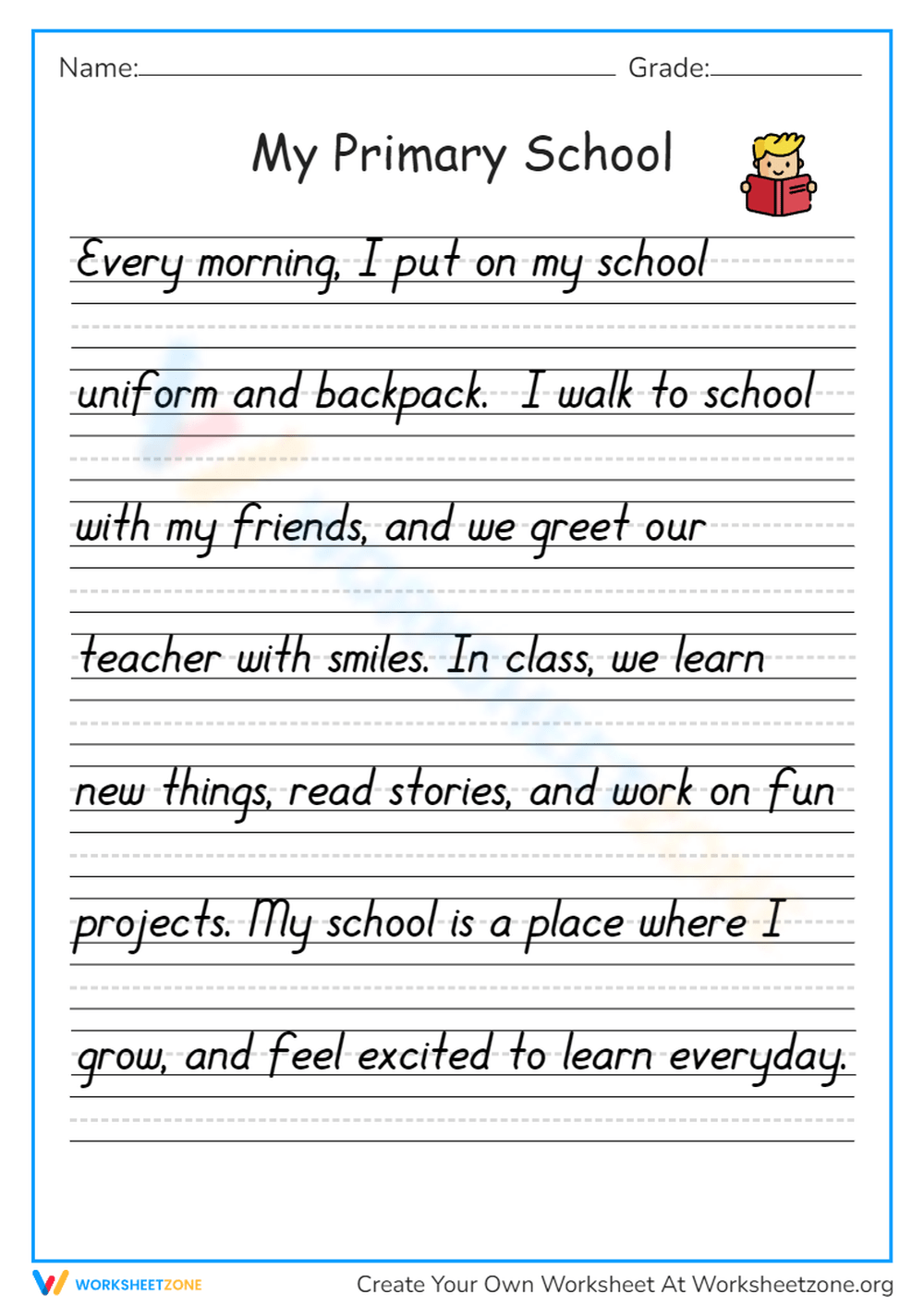 4th Grade Writing Worksheets Printables Free
