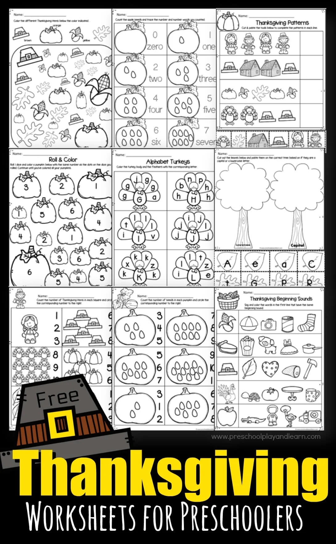 Free Printable Thanksgiving Math Worksheets Free Printable Thanksgiving Math Worksheets