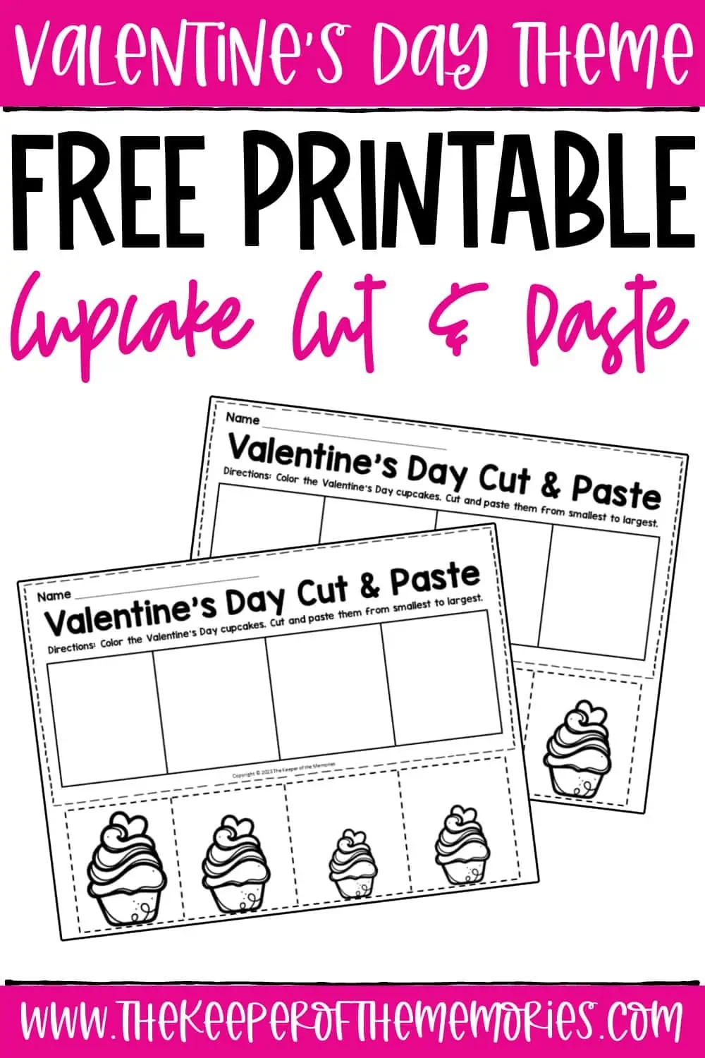Free Printable Valentine Preschool Worksheets
