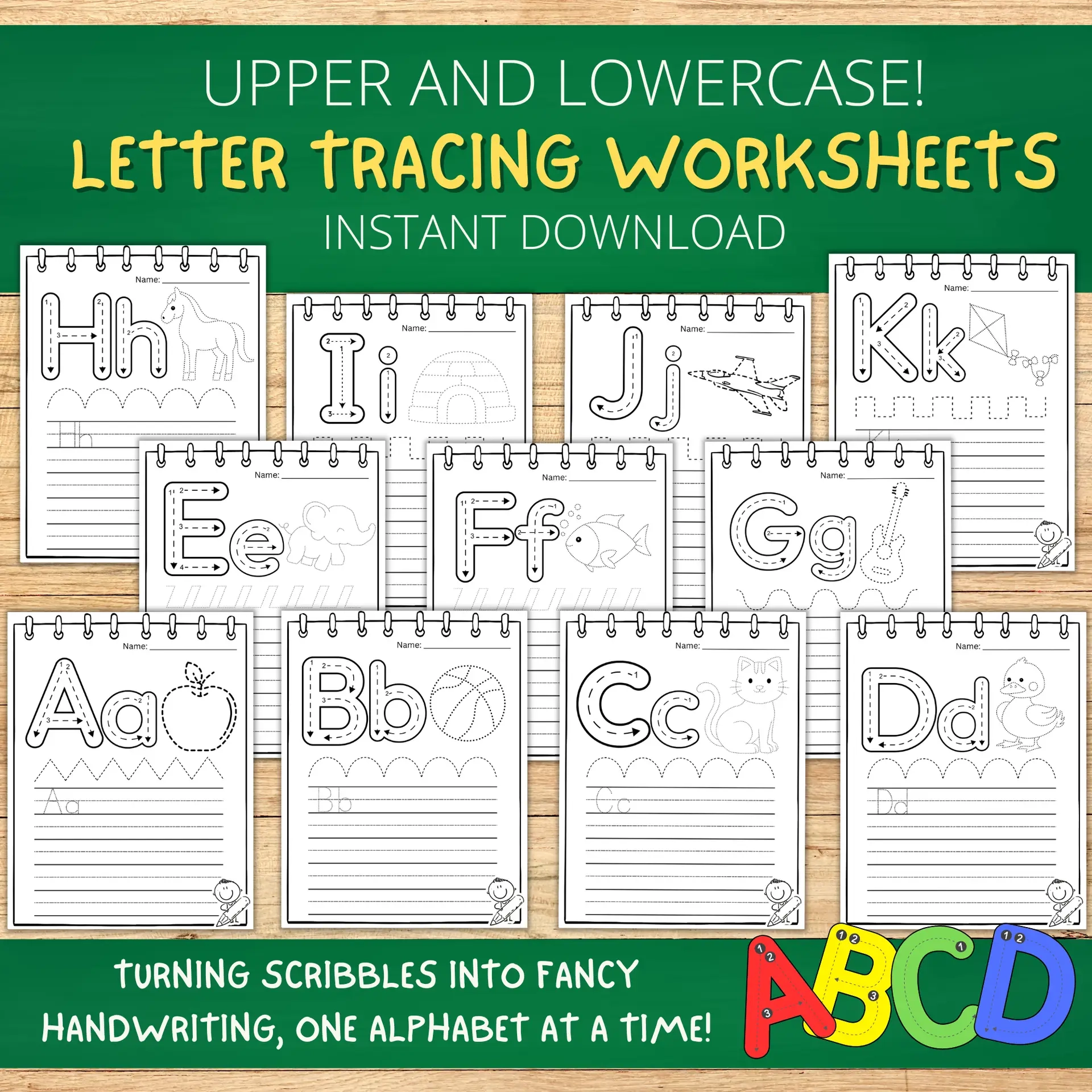 Abc Worksheet Printable