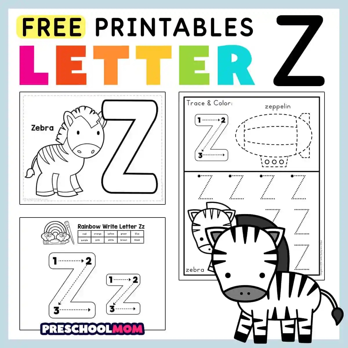 Alphabet Free Printable Preschool Worksheets Tracing Letters