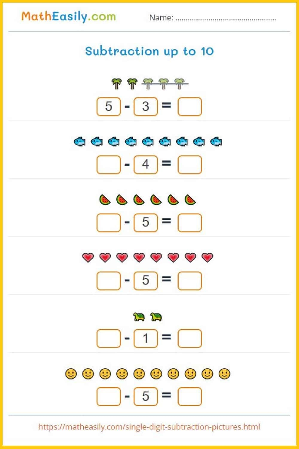Free Printable Worksheets Math